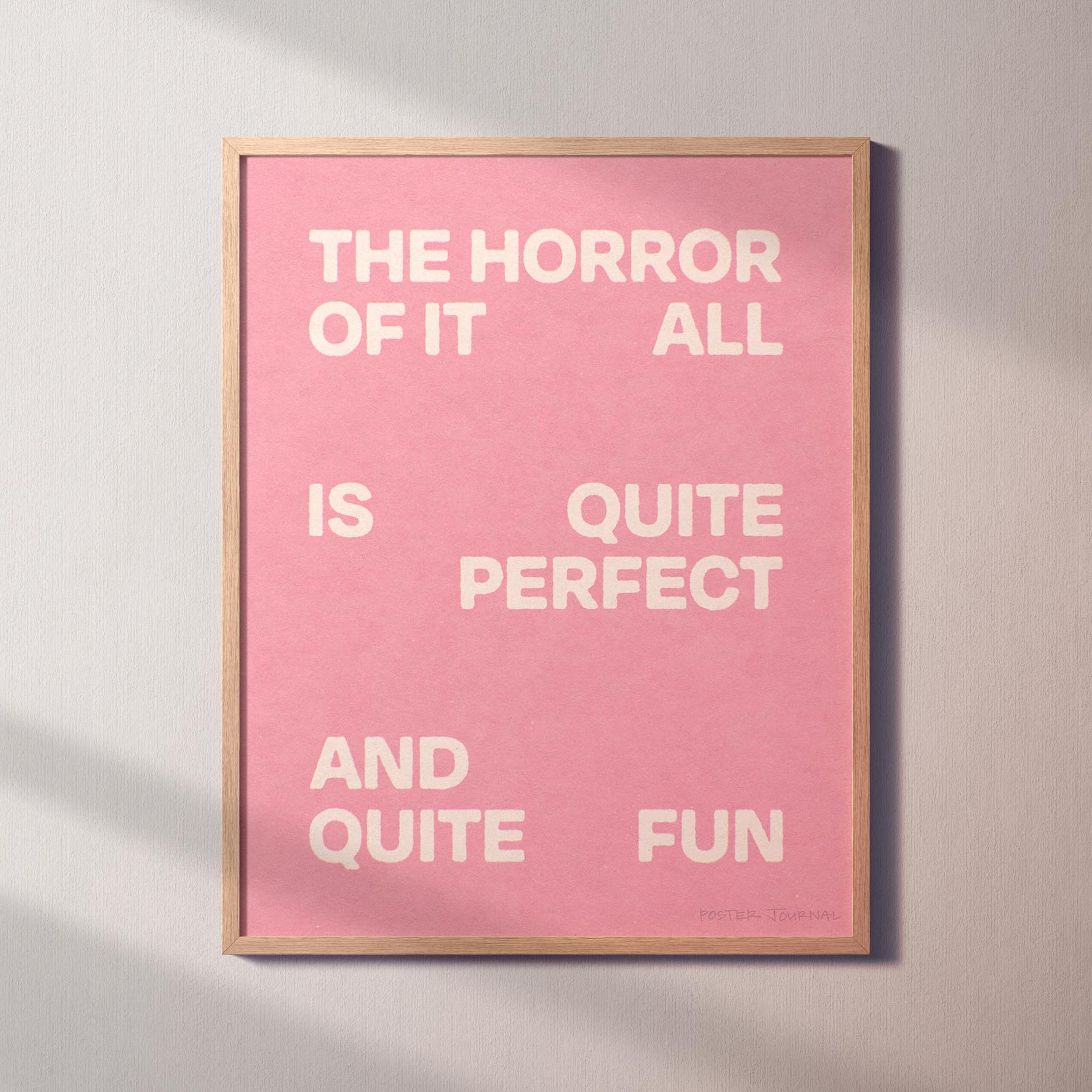 HORROR PRINT