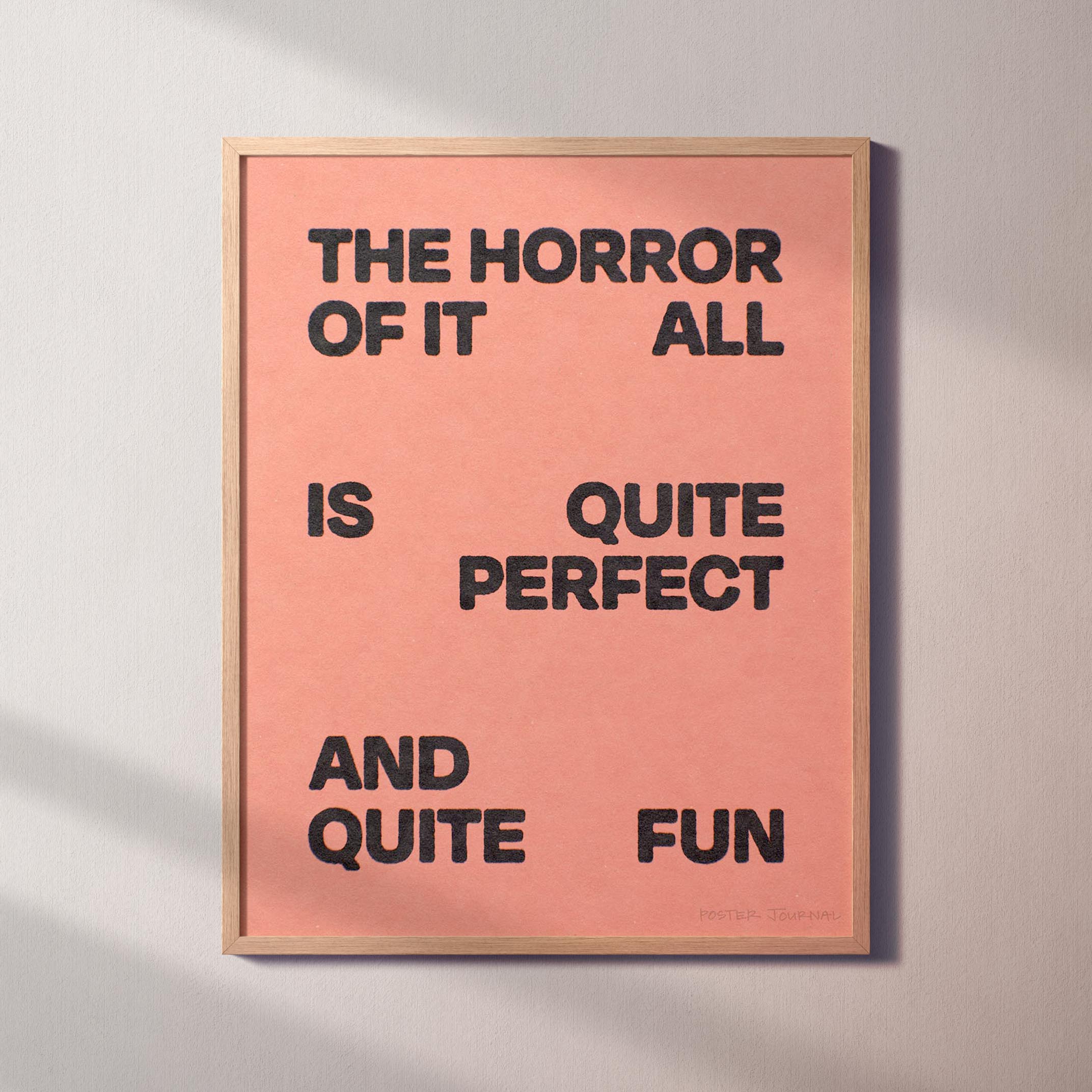 HORROR PRINT