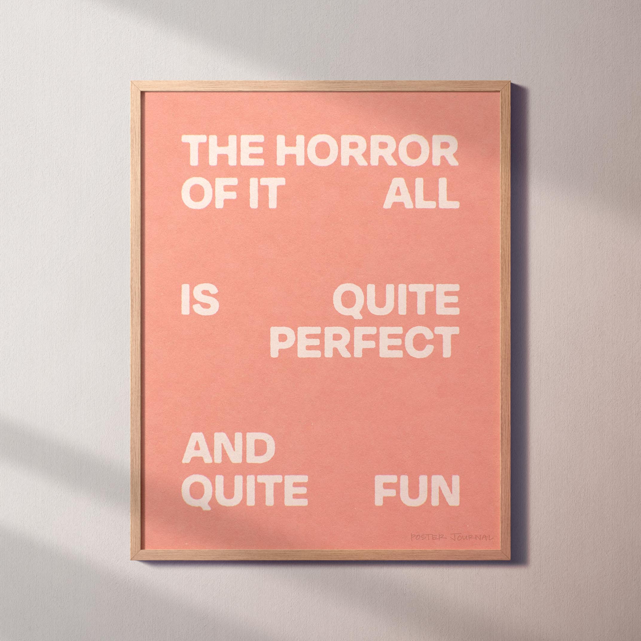 HORROR PRINT
