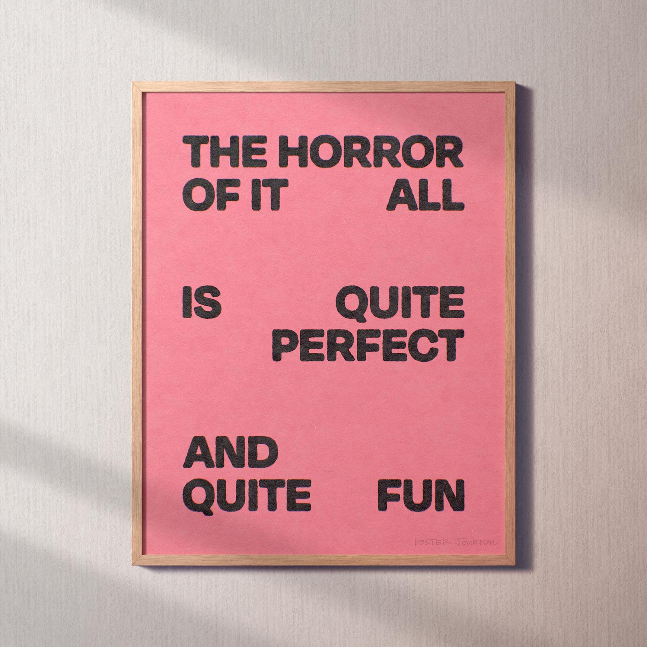 HORROR PRINT