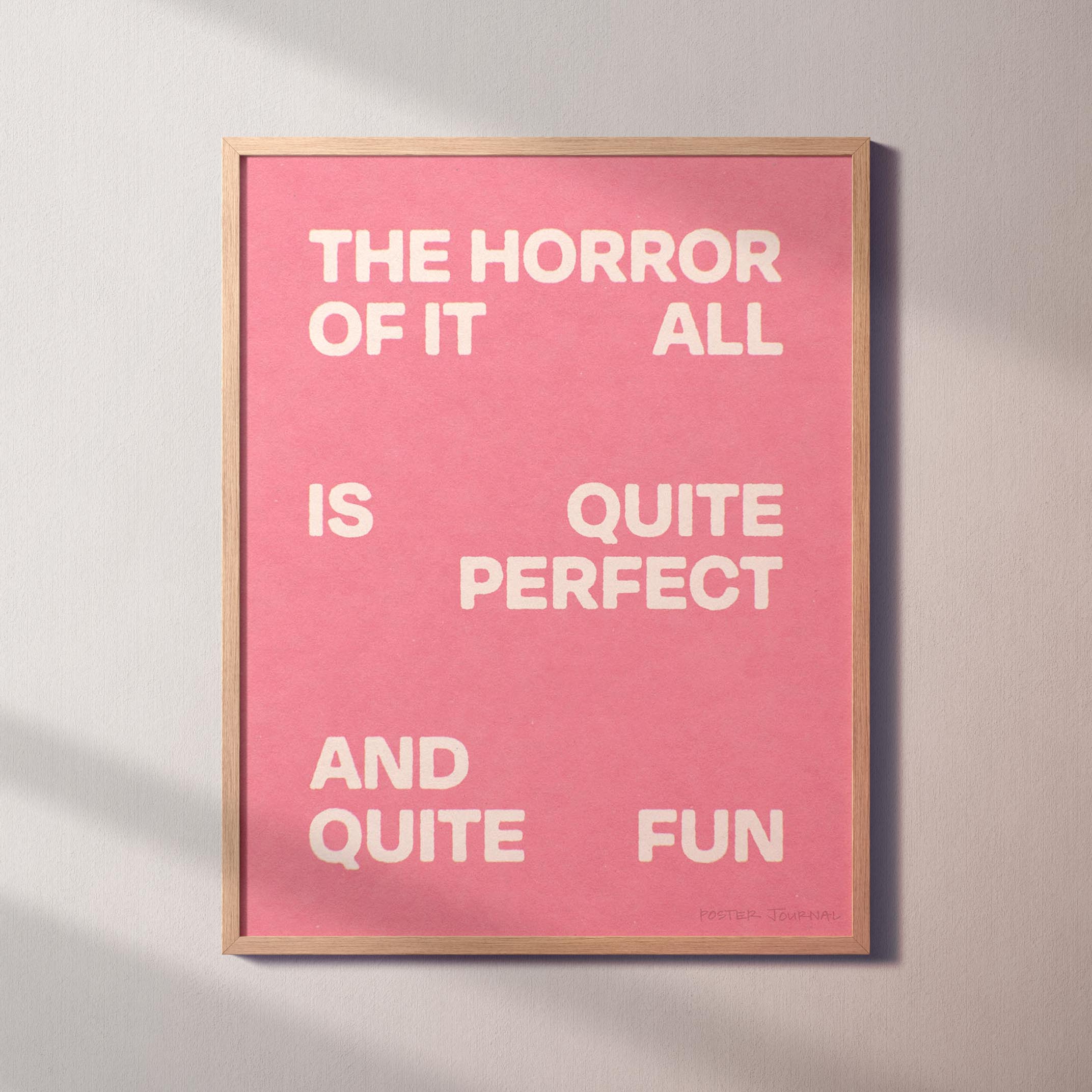 HORROR PRINT