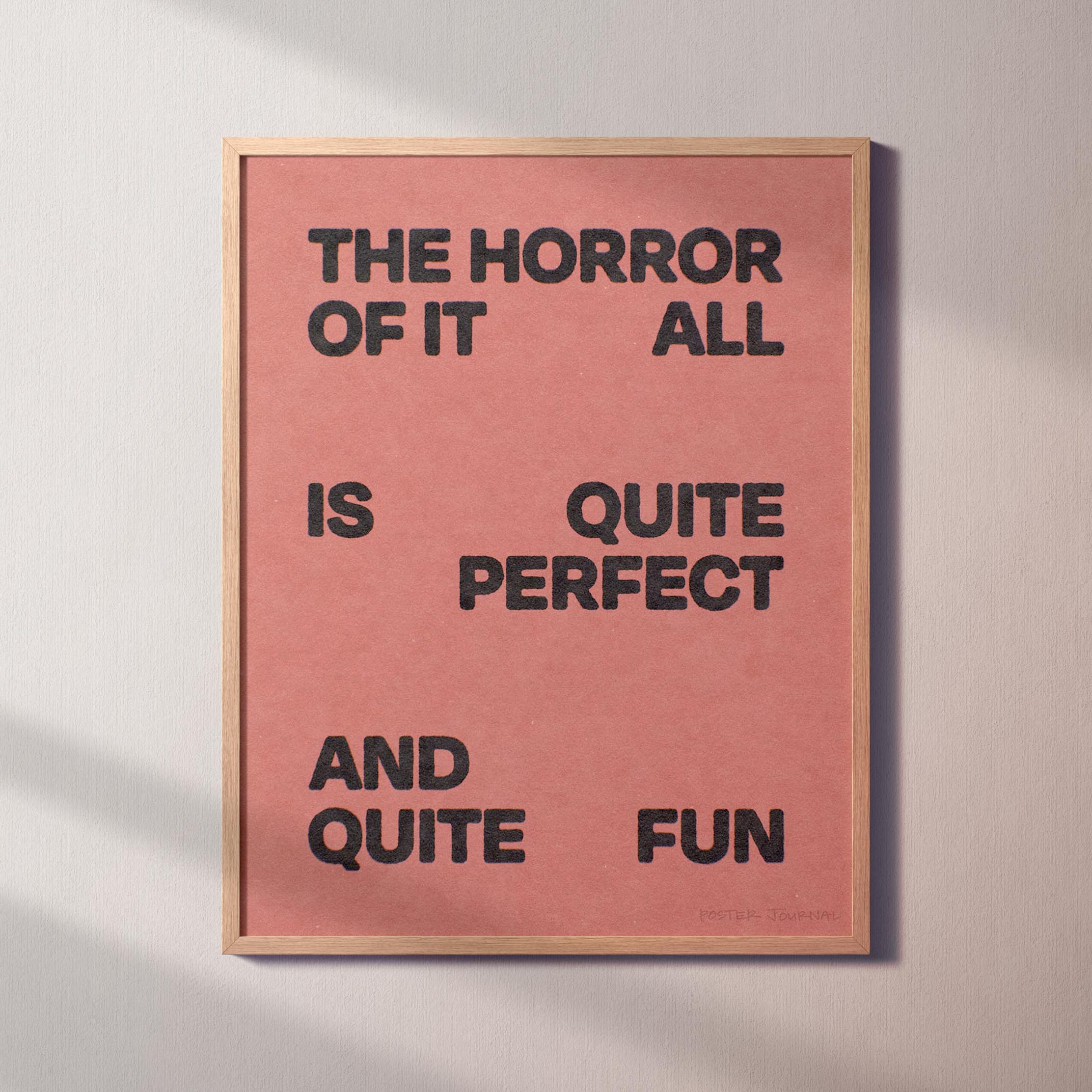 HORROR PRINT