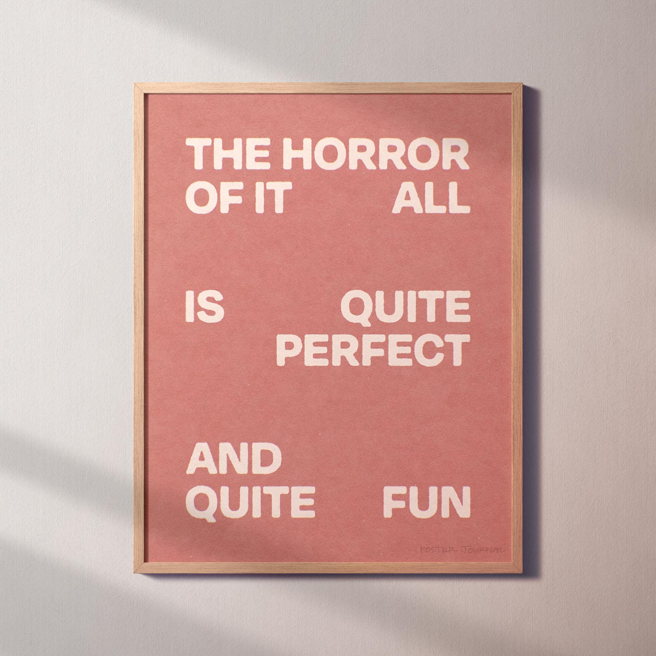 HORROR PRINT