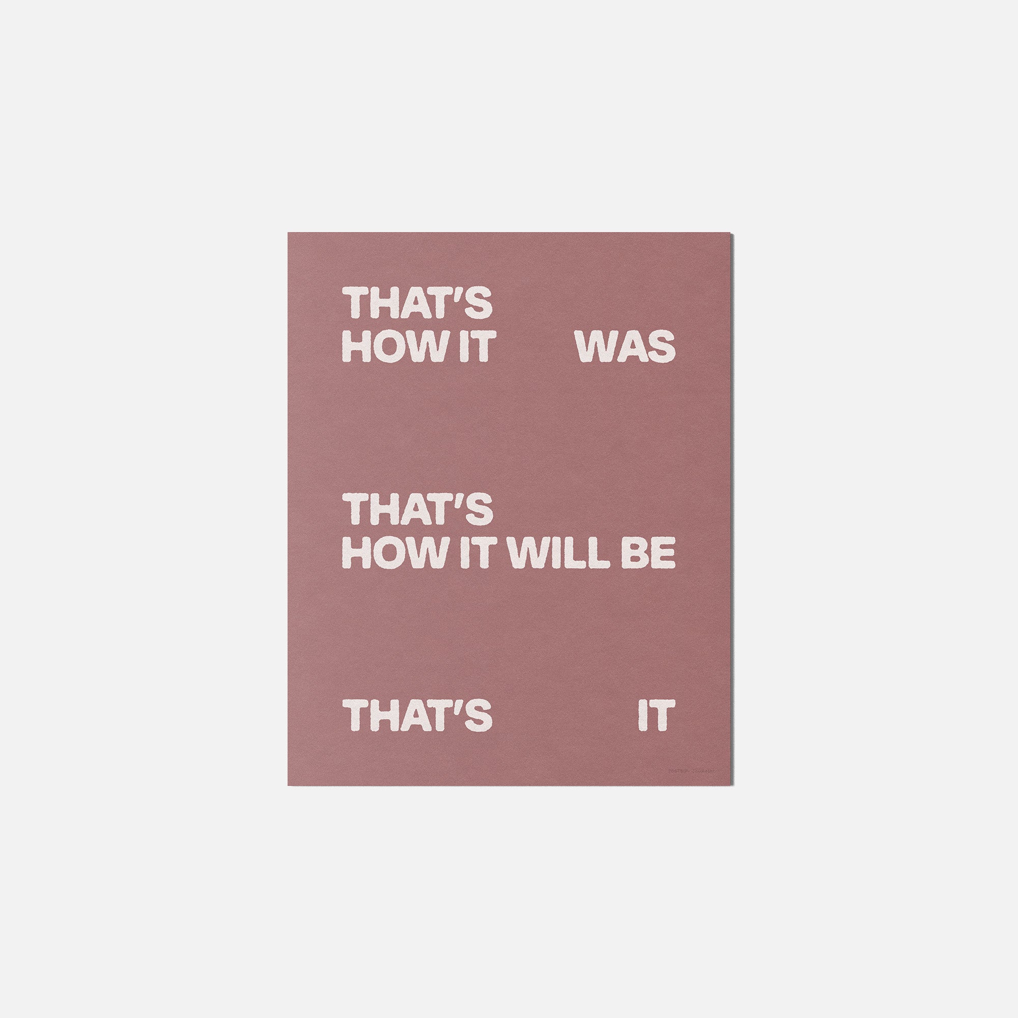 HOW PRINT