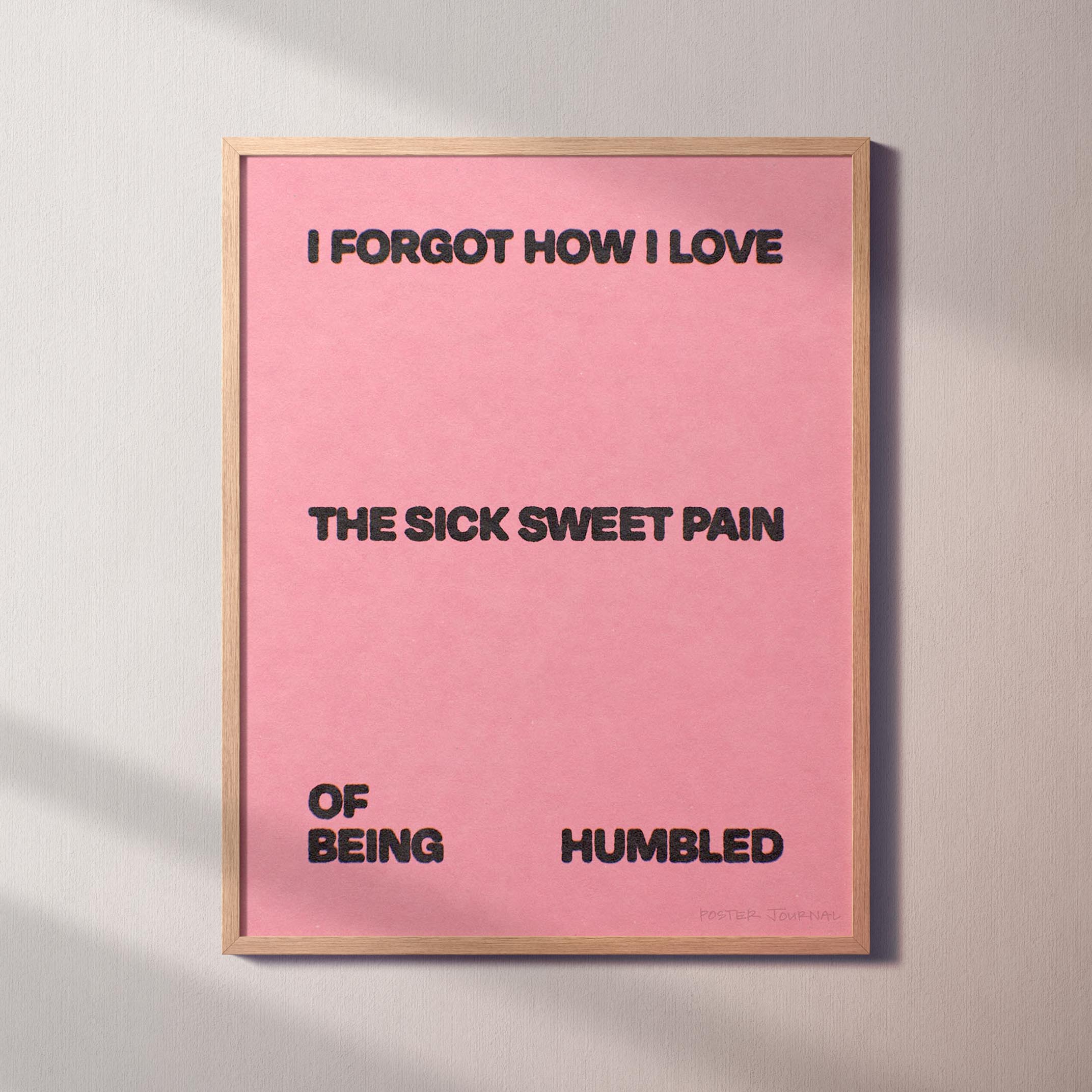 HUMBLED PRINT