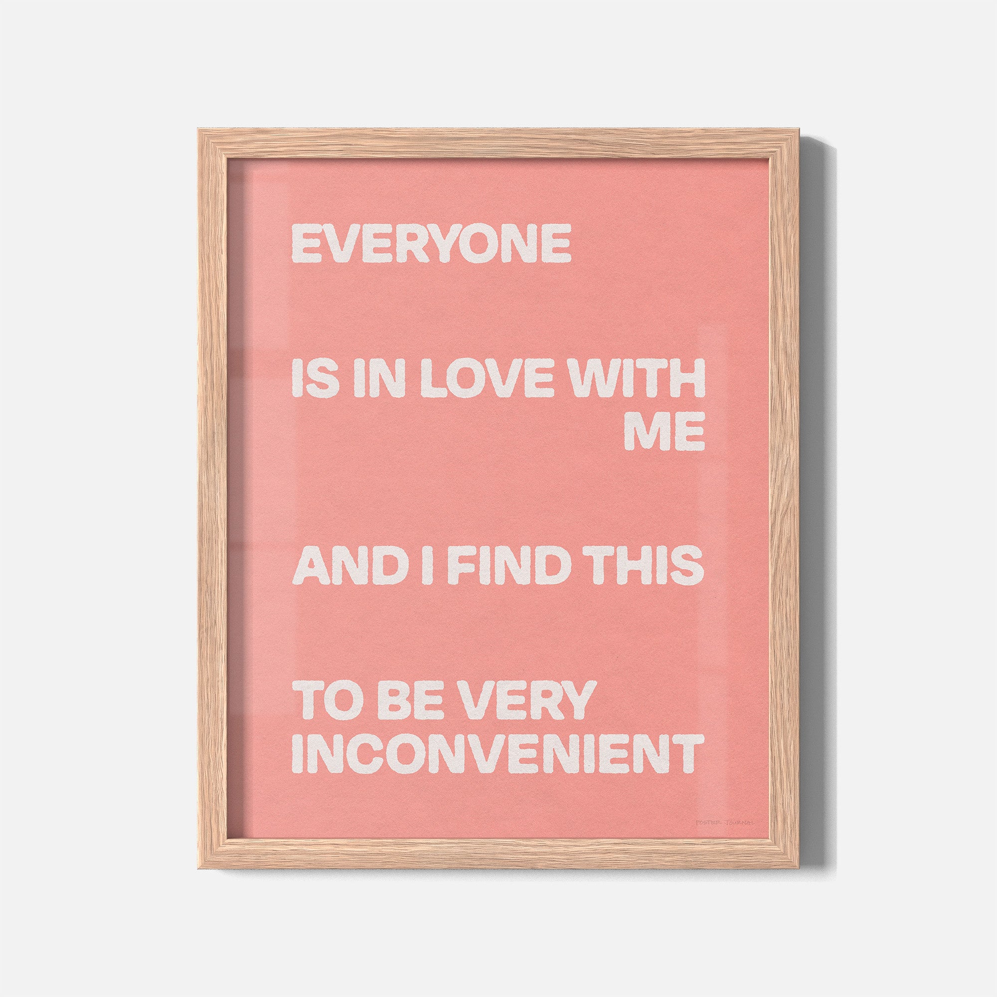 INCONVENIENT PRINT