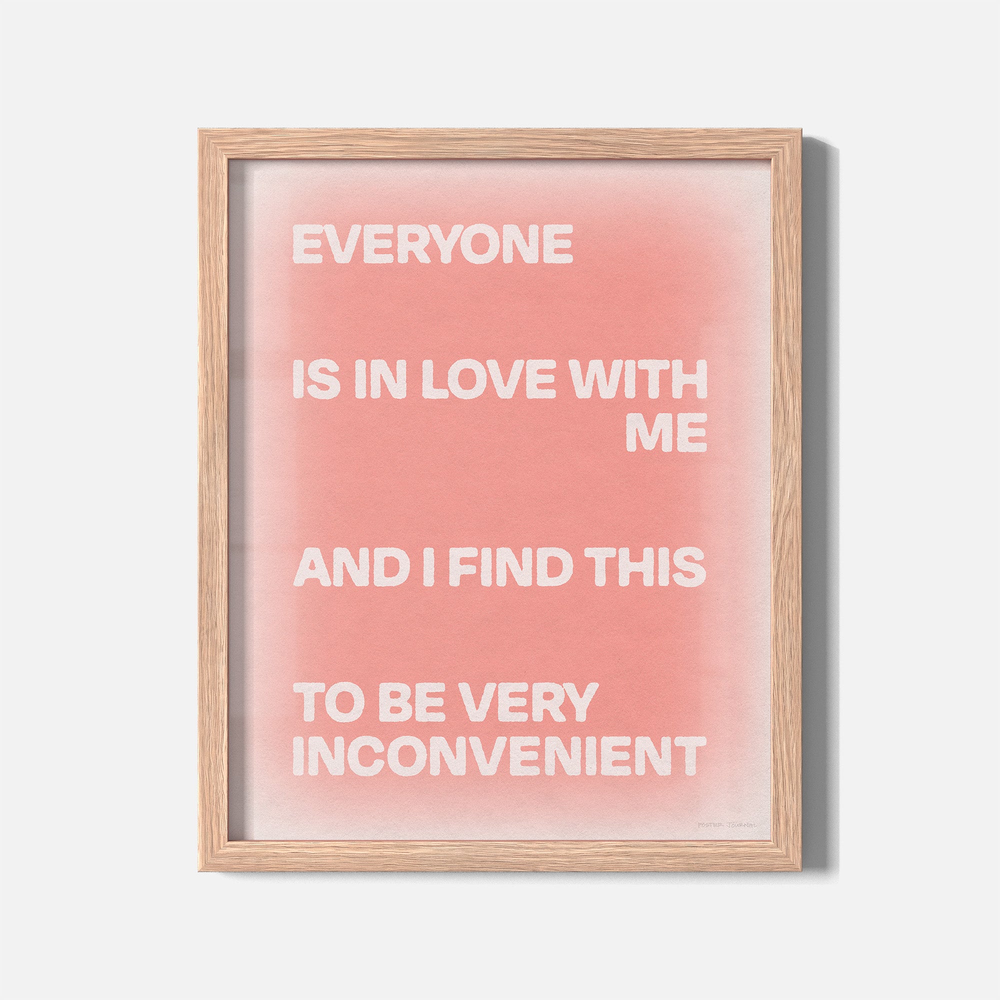 INCONVENIENT PRINT