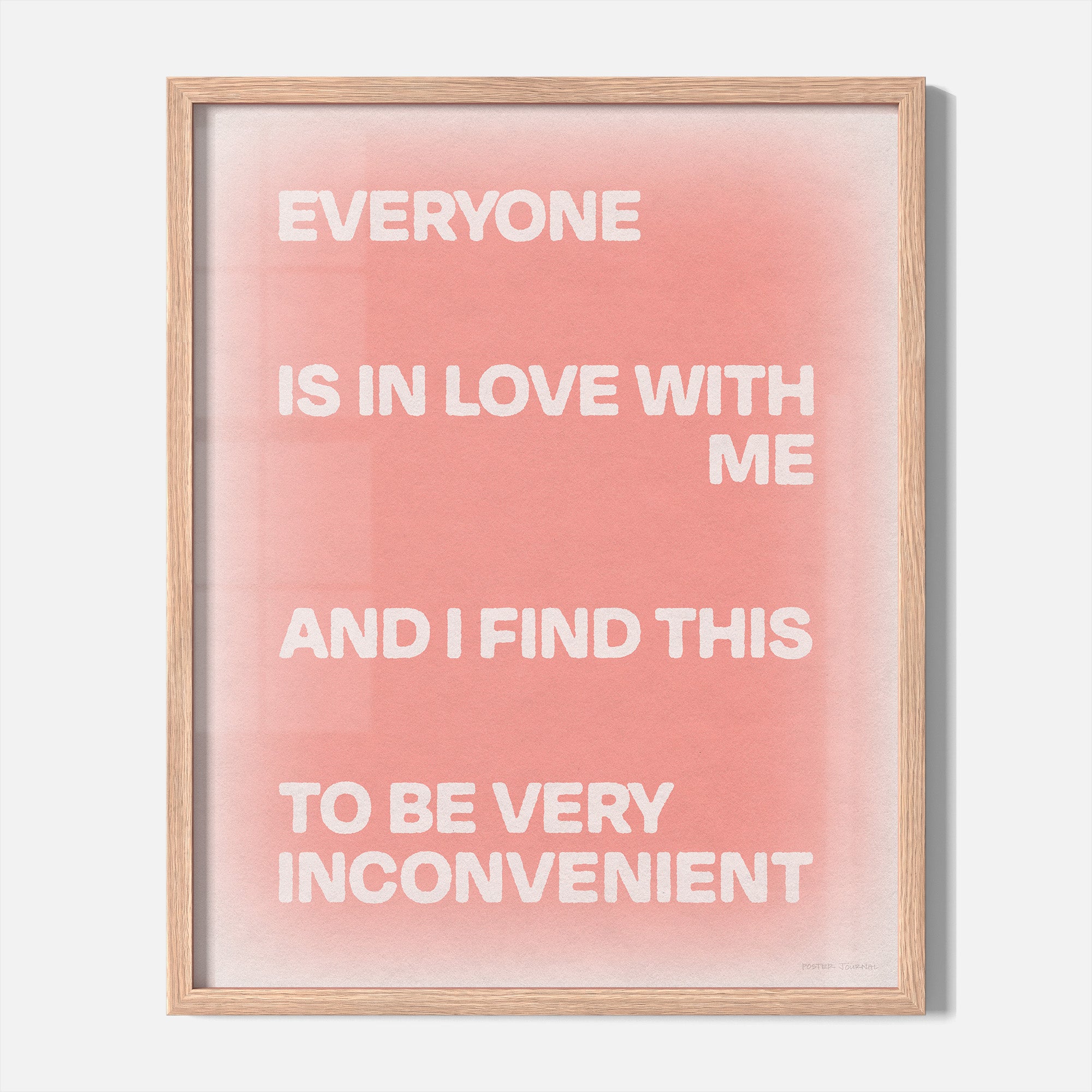 INCONVENIENT PRINT