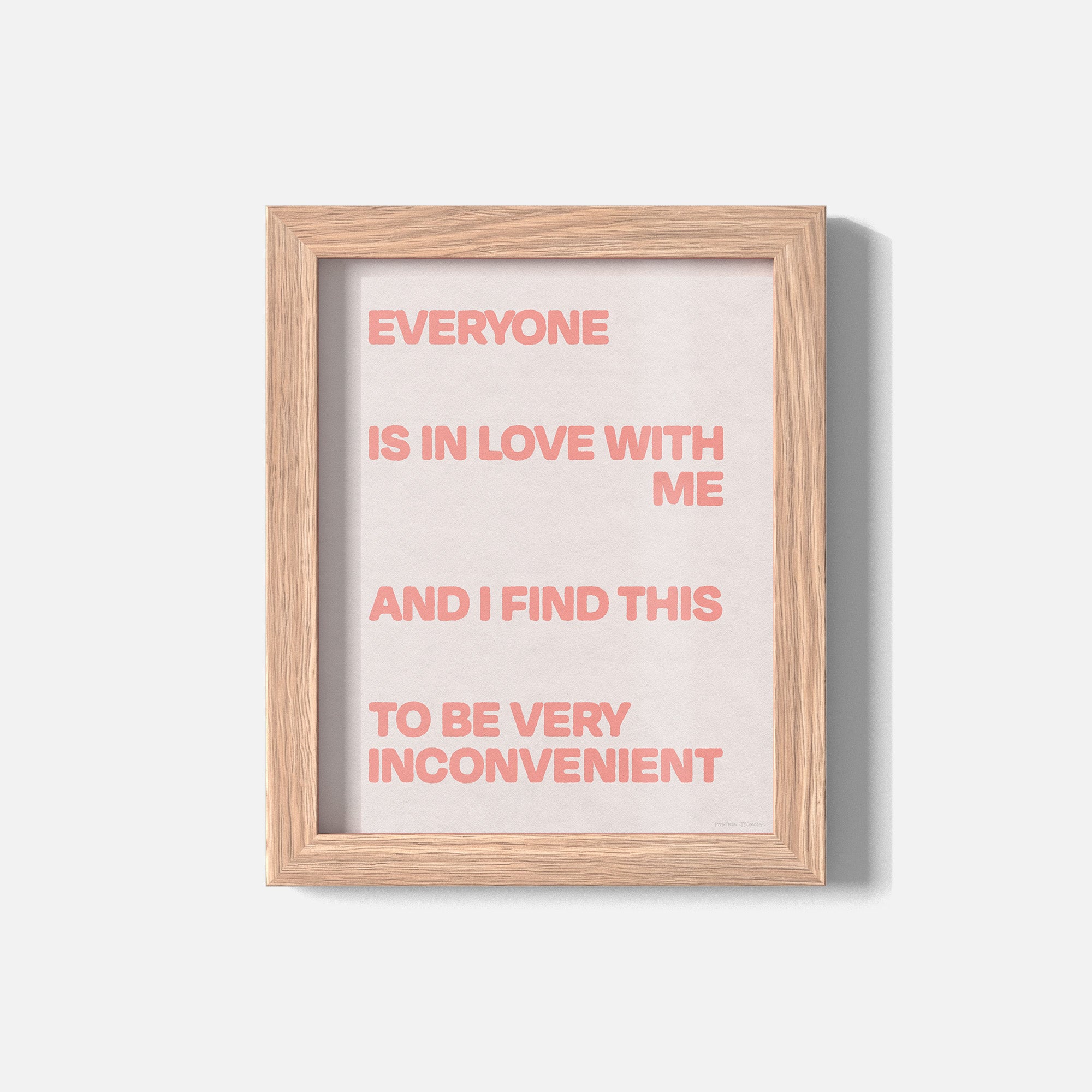 INCONVENIENT PRINT