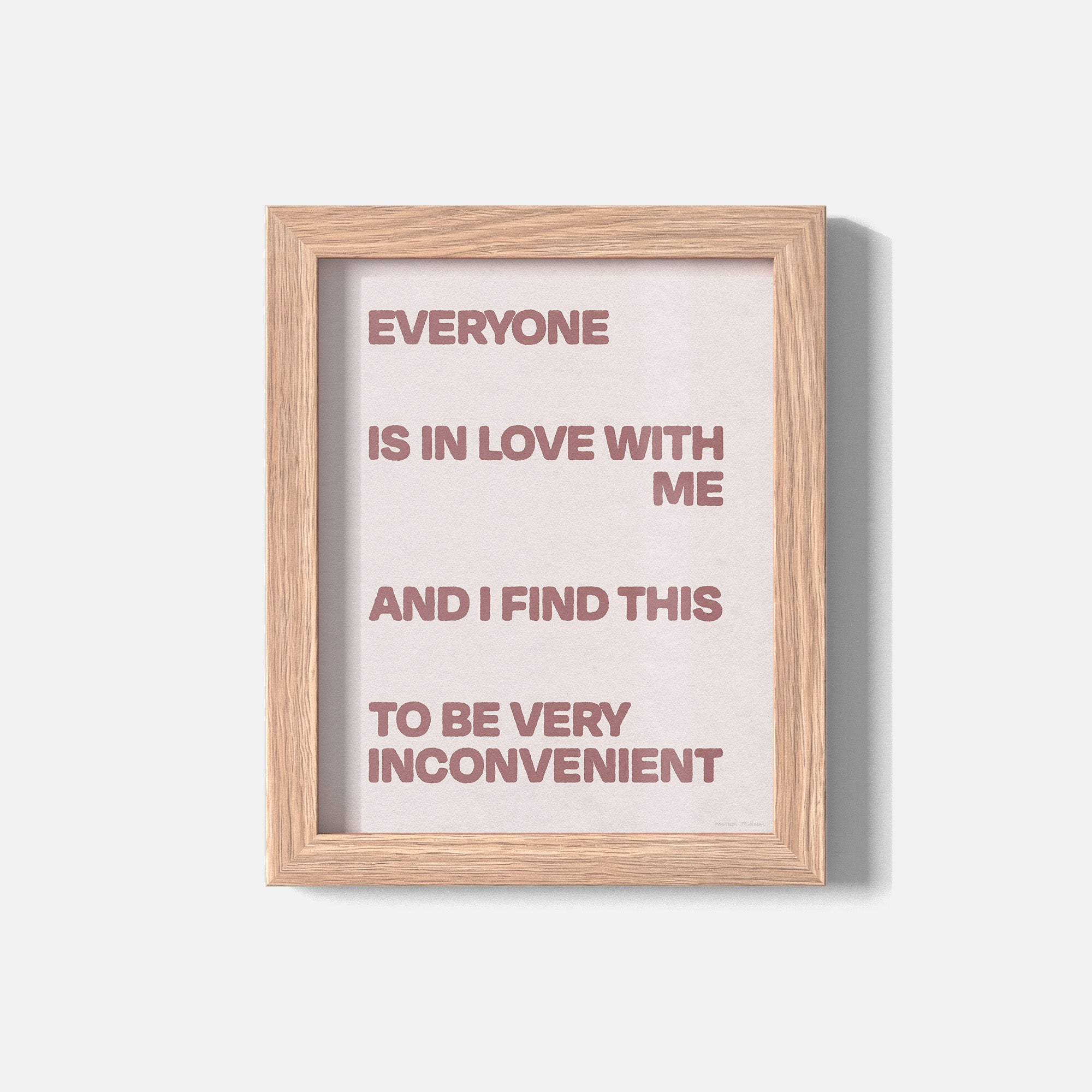INCONVENIENT PRINT