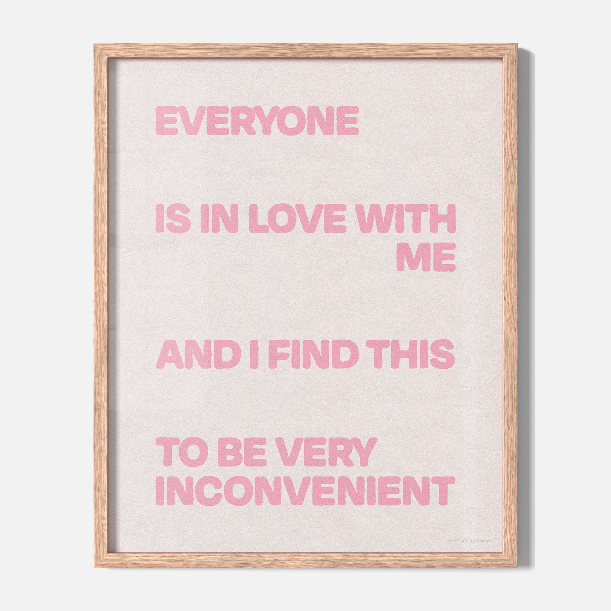INCONVENIENT PRINT