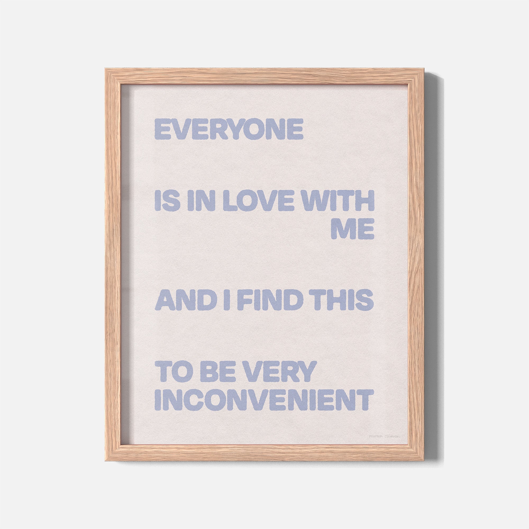 INCONVENIENT PRINT