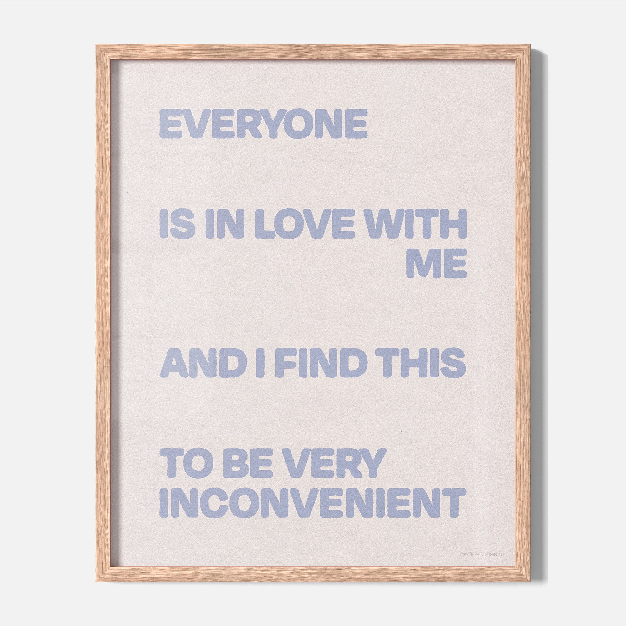 INCONVENIENT PRINT