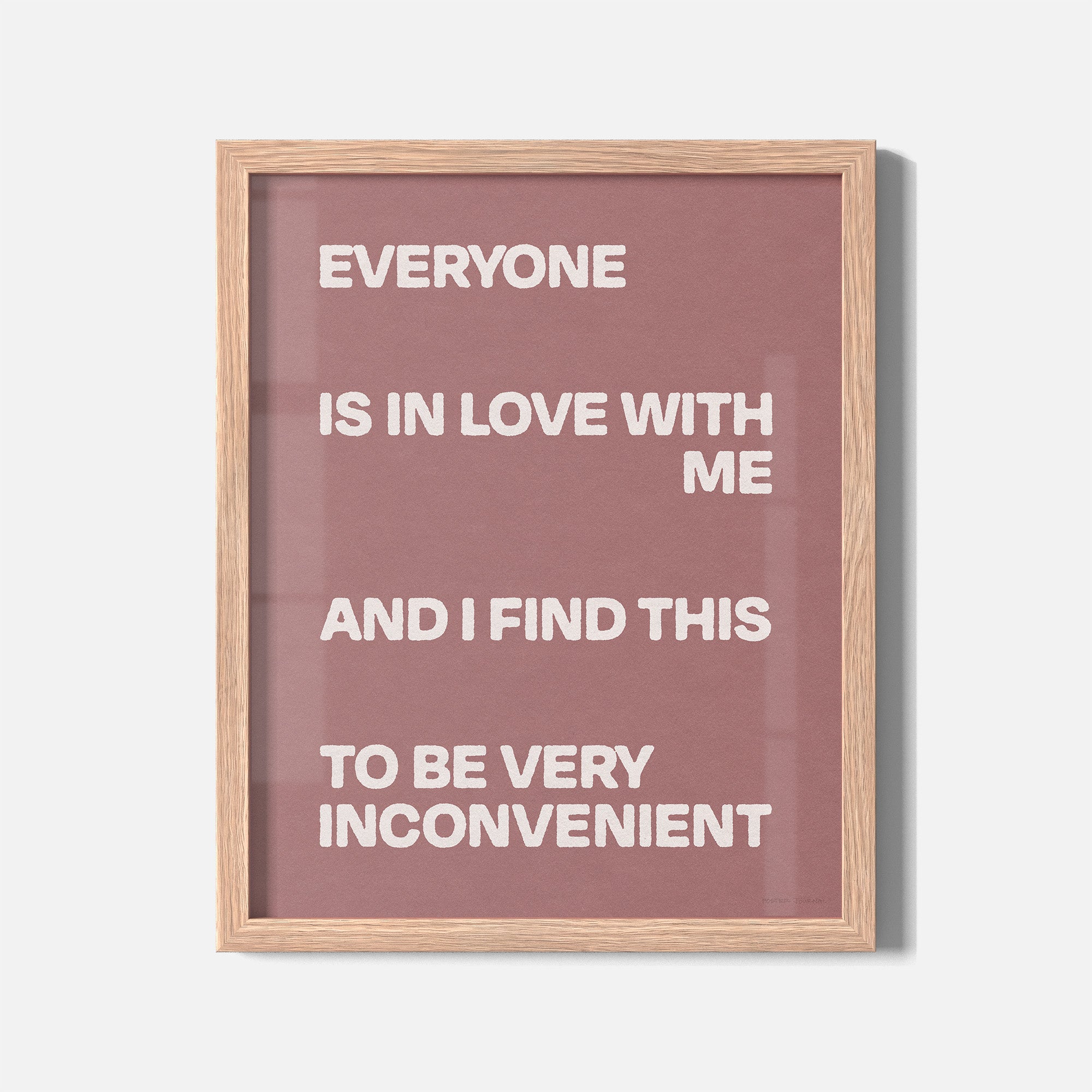 INCONVENIENT PRINT