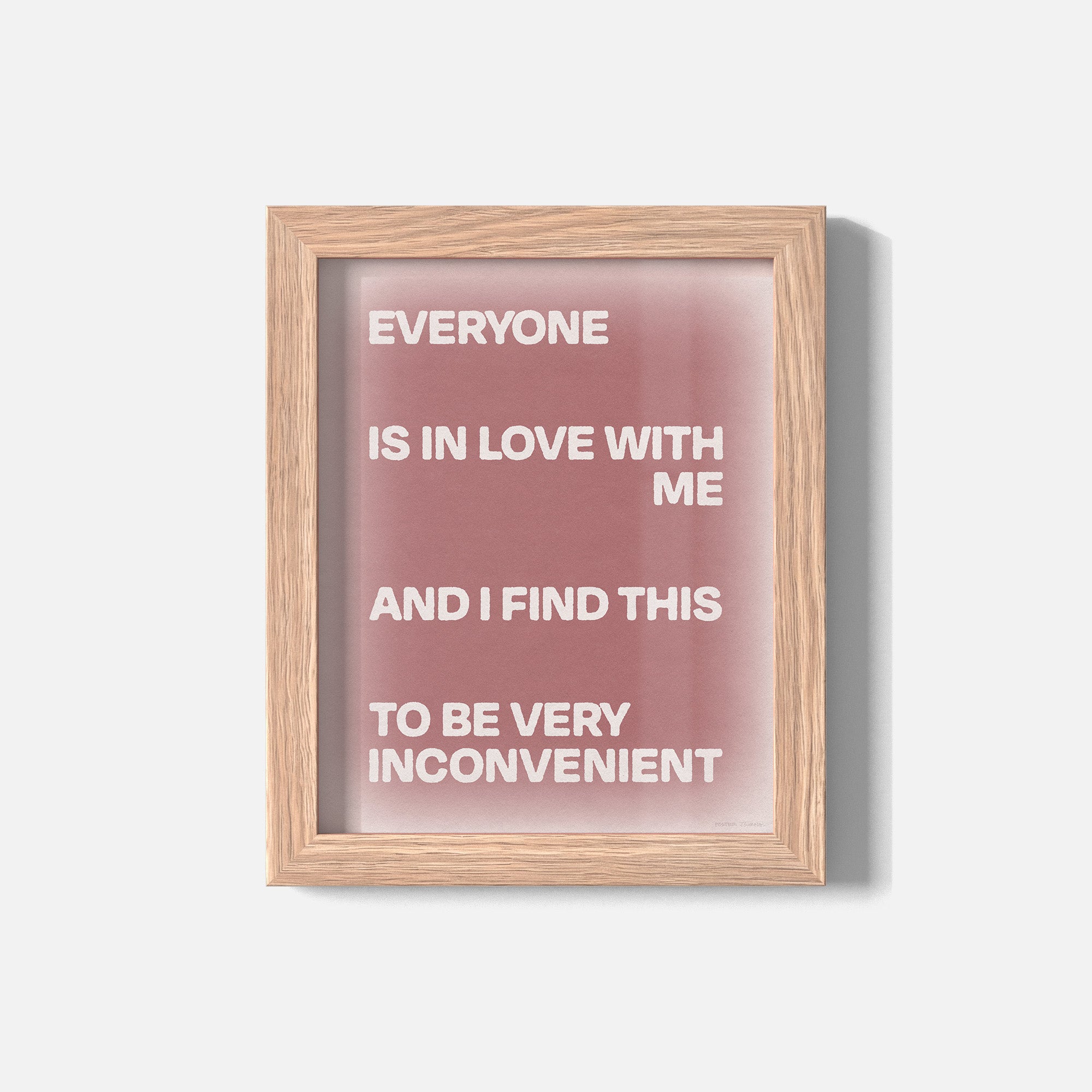 INCONVENIENT PRINT