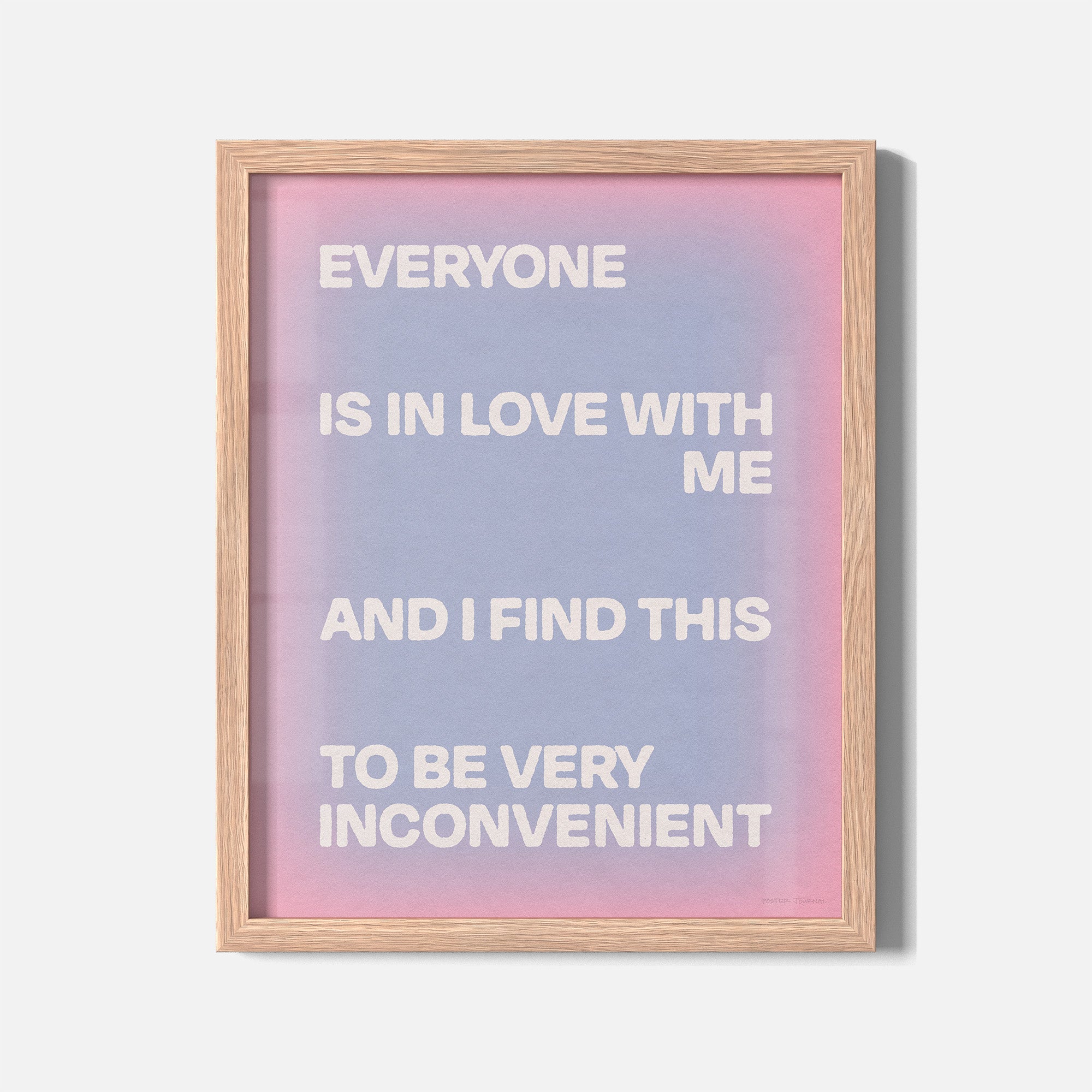 INCONVENIENT PRINT