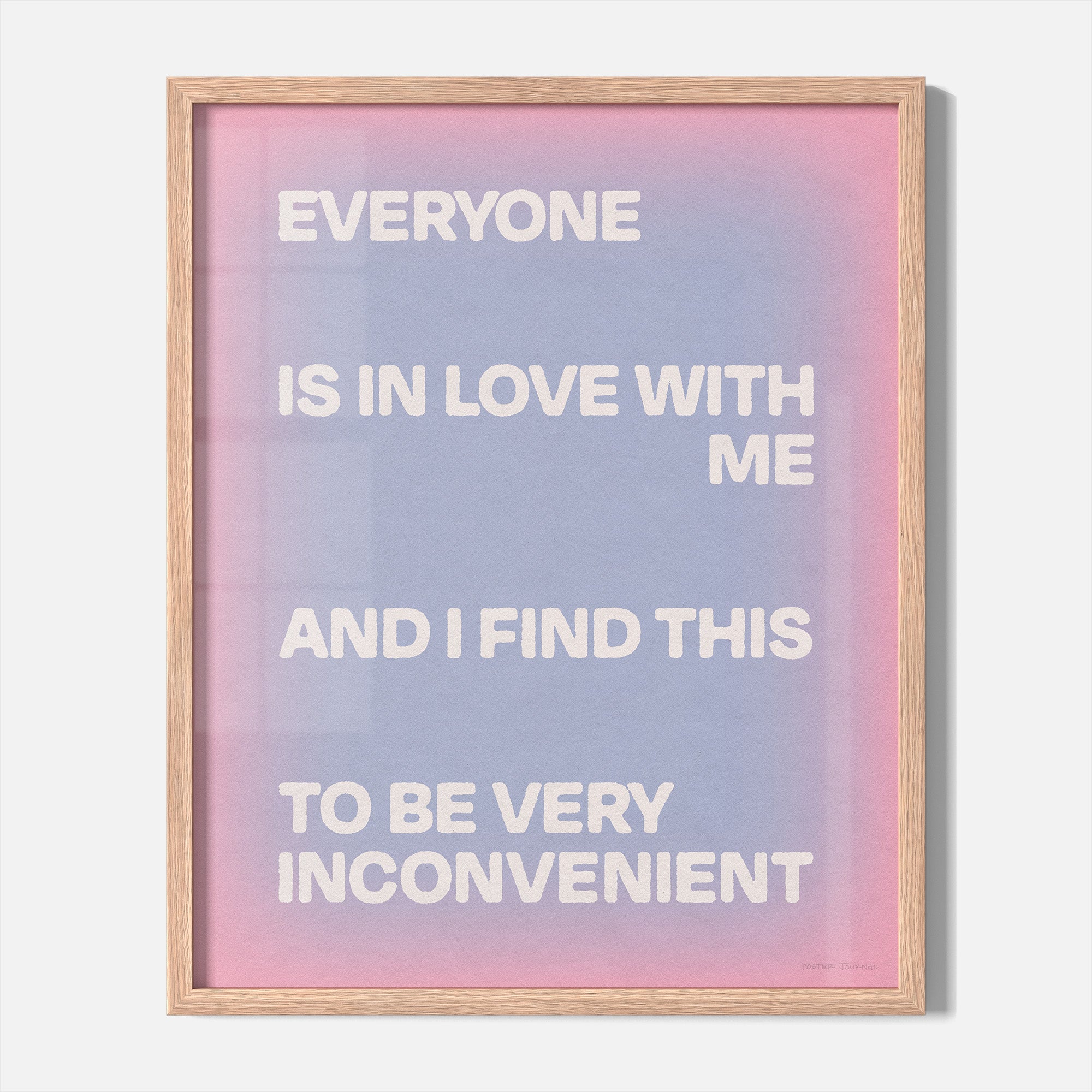 INCONVENIENT PRINT