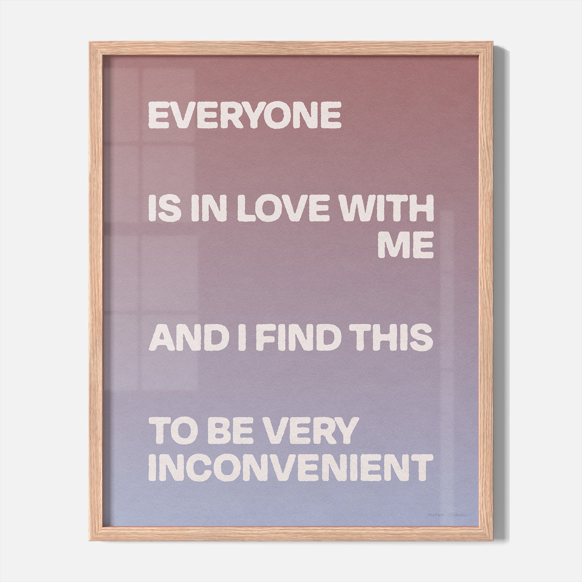 INCONVENIENT PRINT