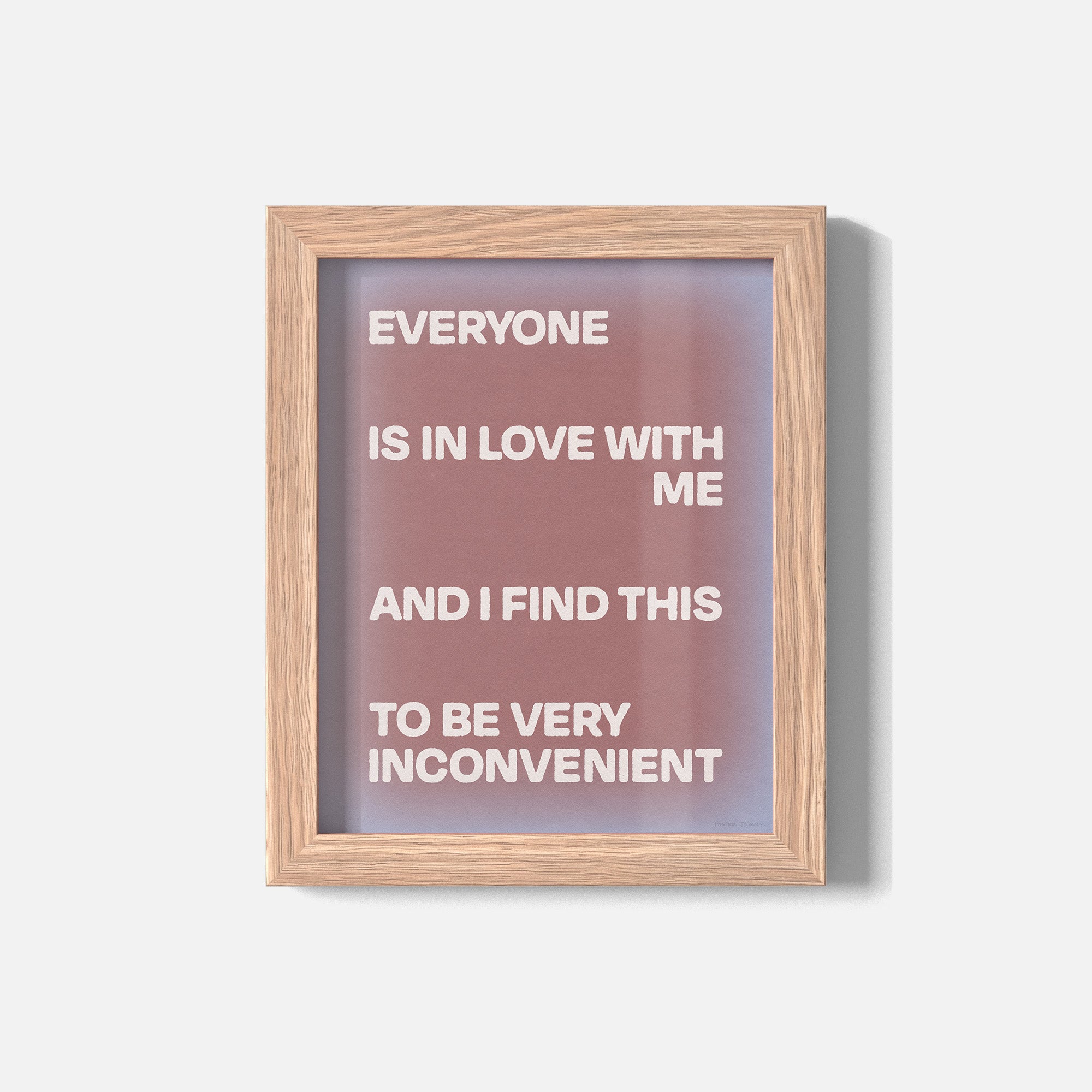INCONVENIENT PRINT