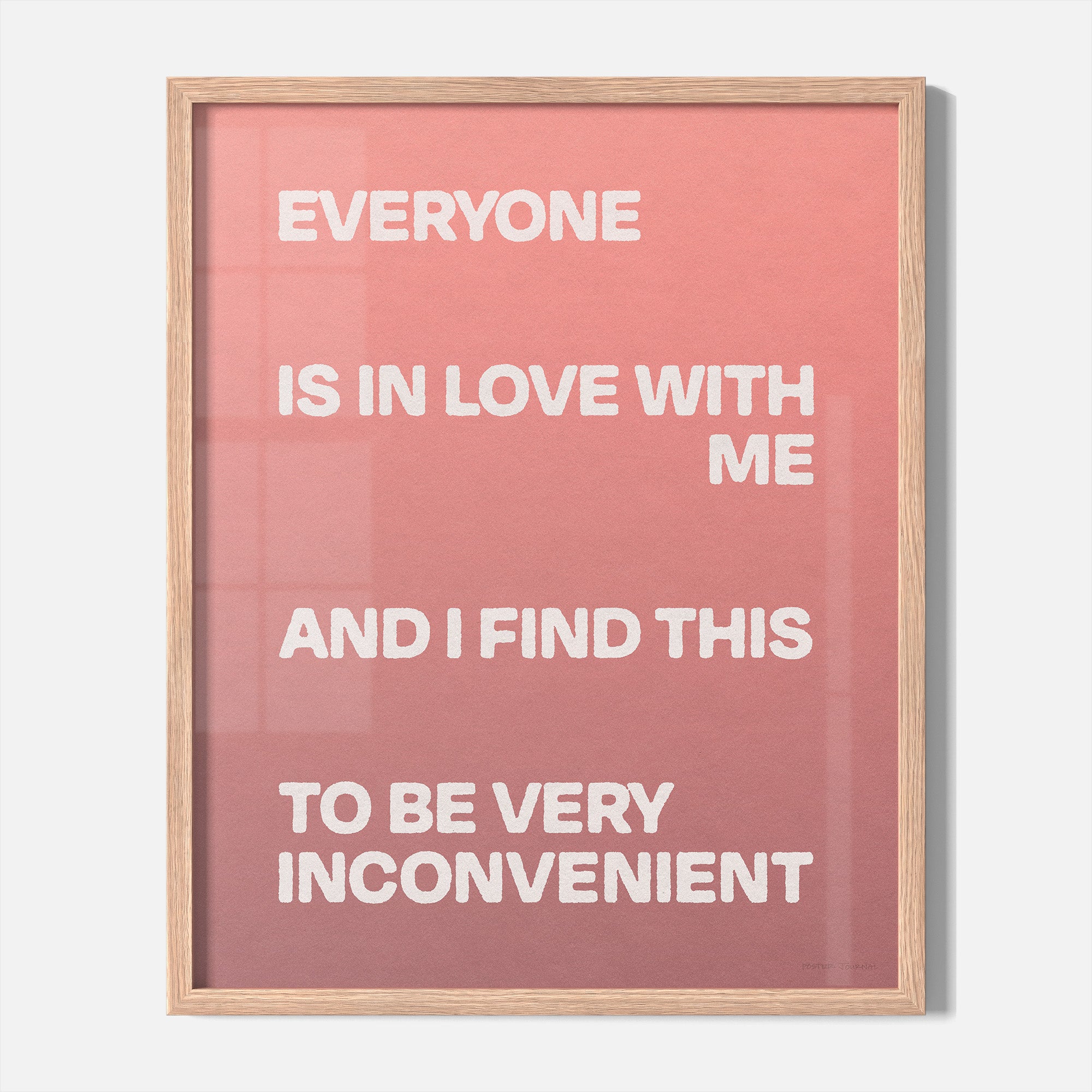 INCONVENIENT PRINT