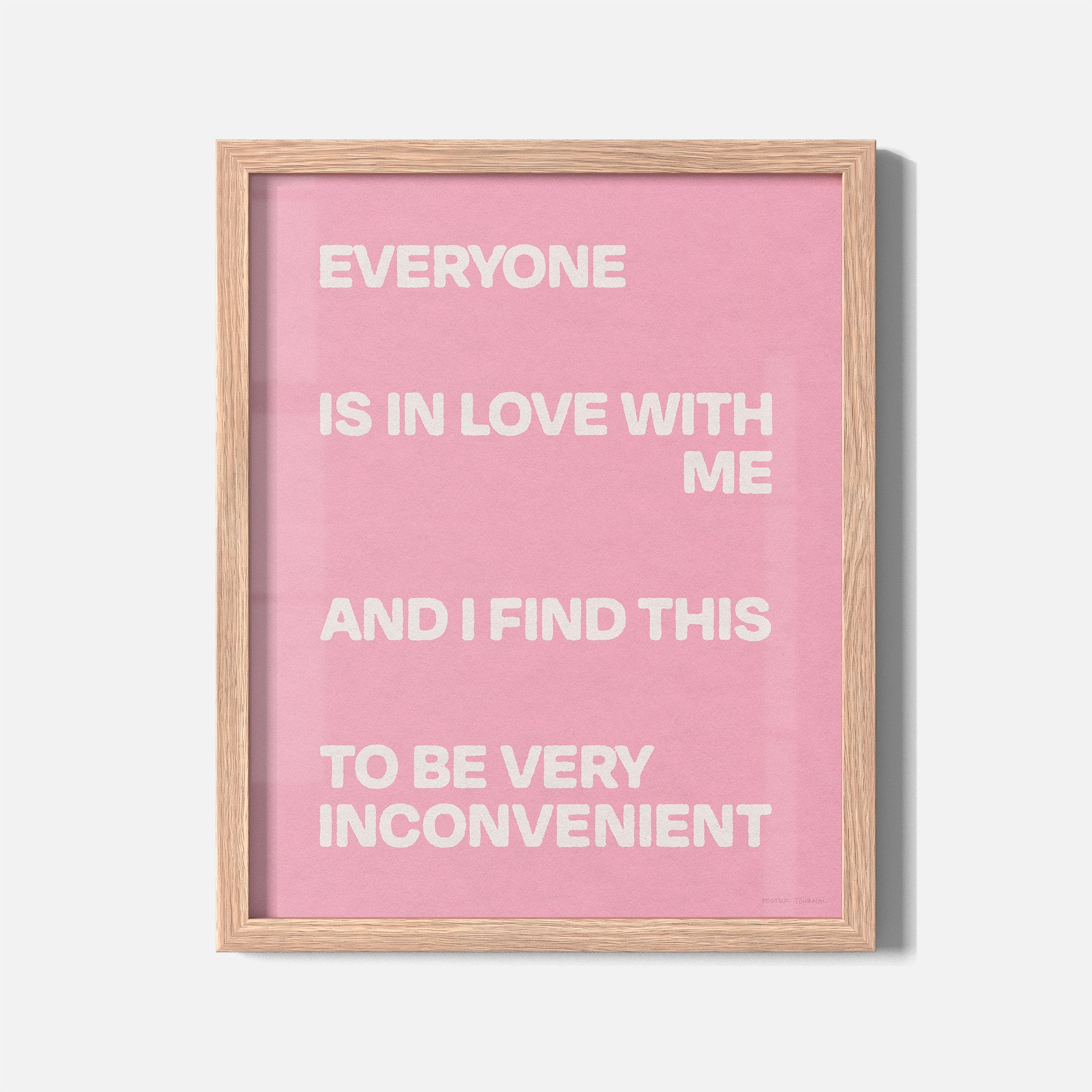 INCONVENIENT PRINT
