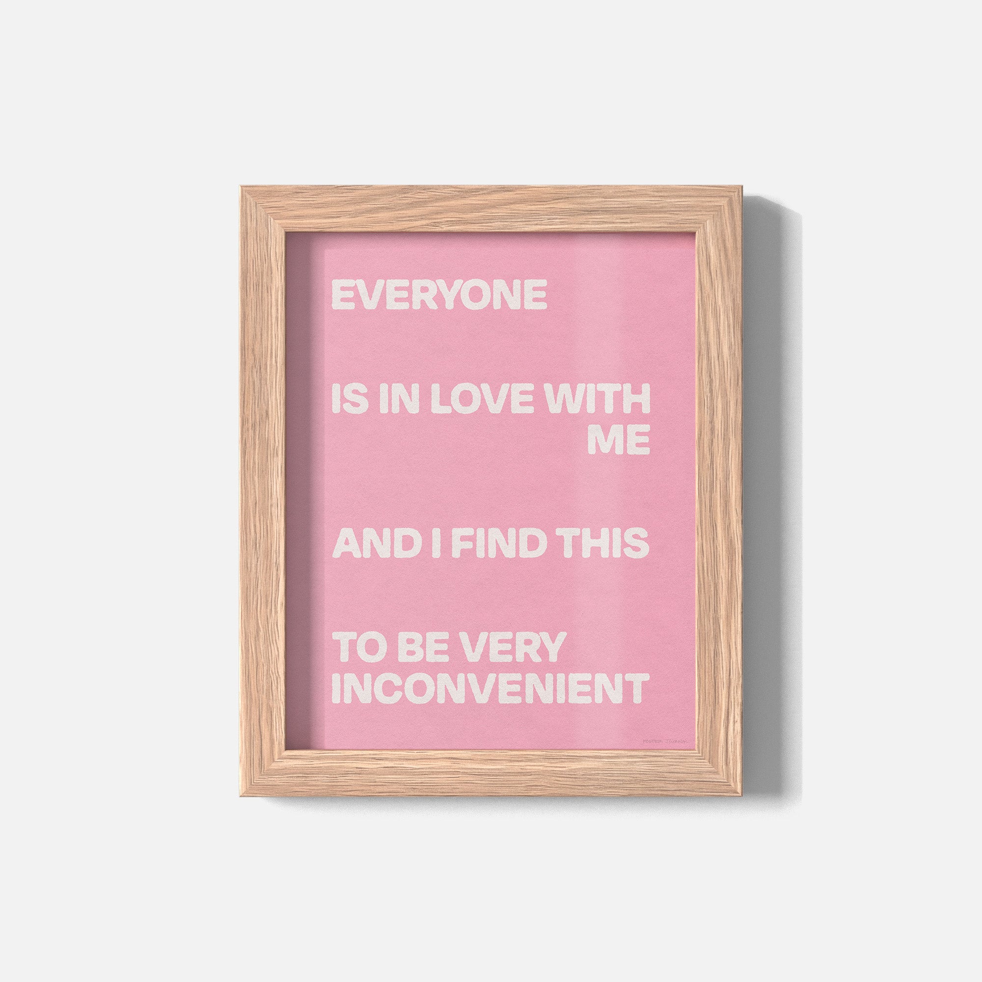 INCONVENIENT PRINT