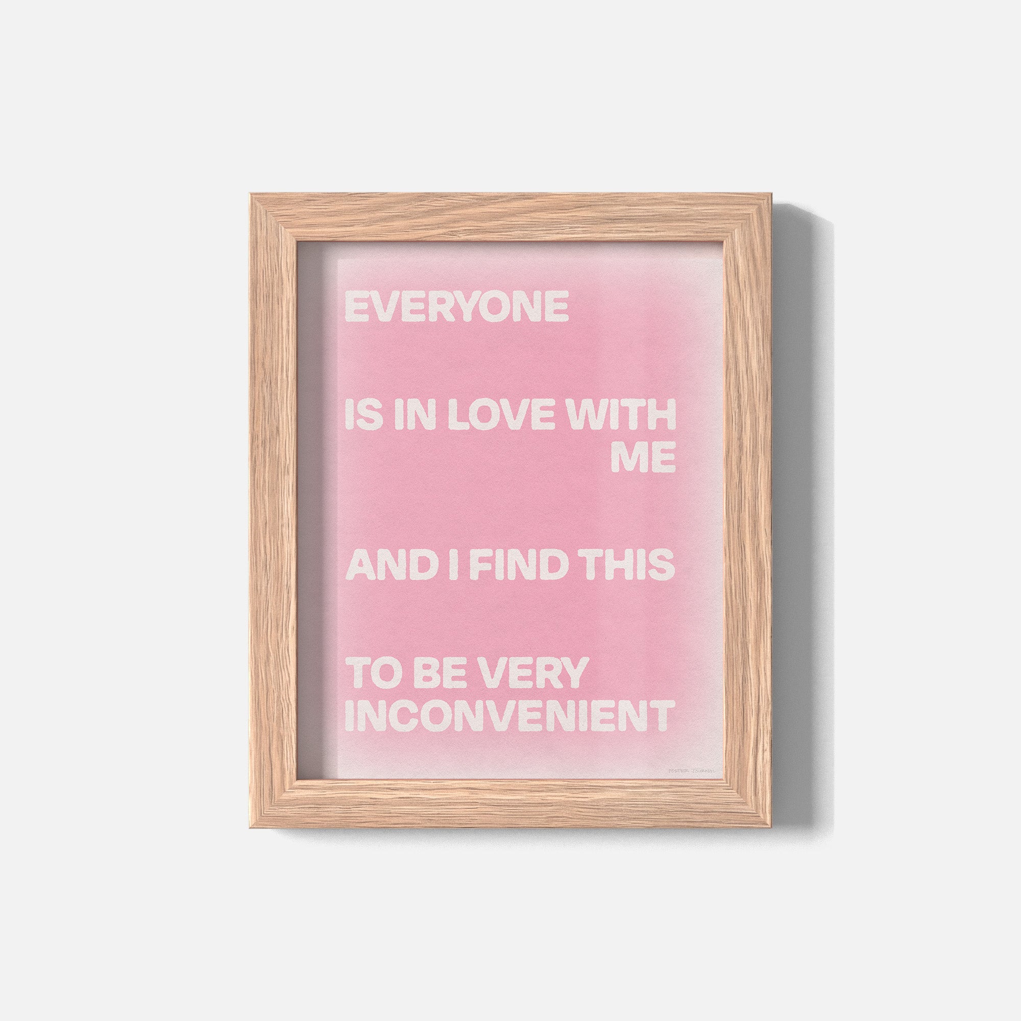 INCONVENIENT PRINT