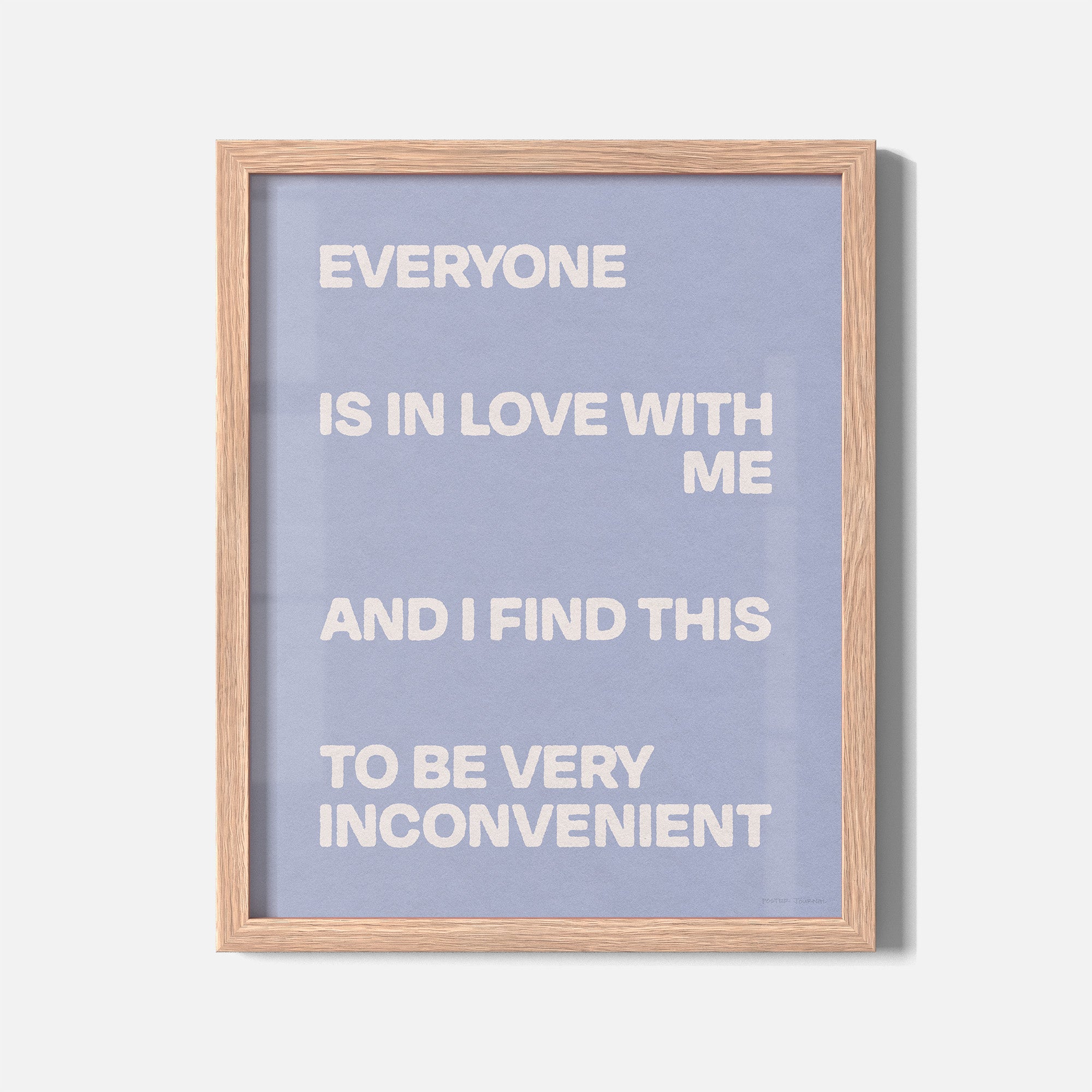 INCONVENIENT PRINT