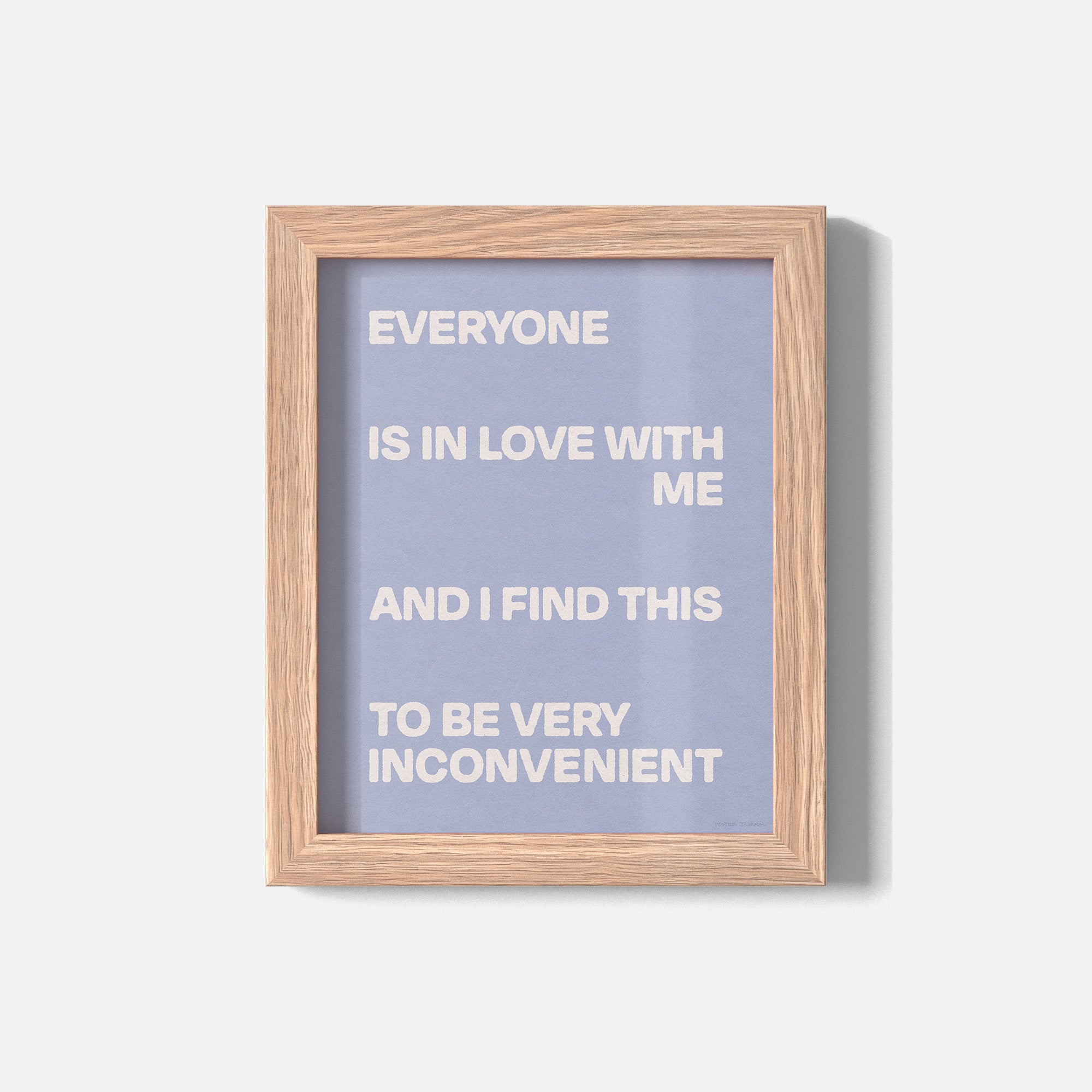 INCONVENIENT PRINT