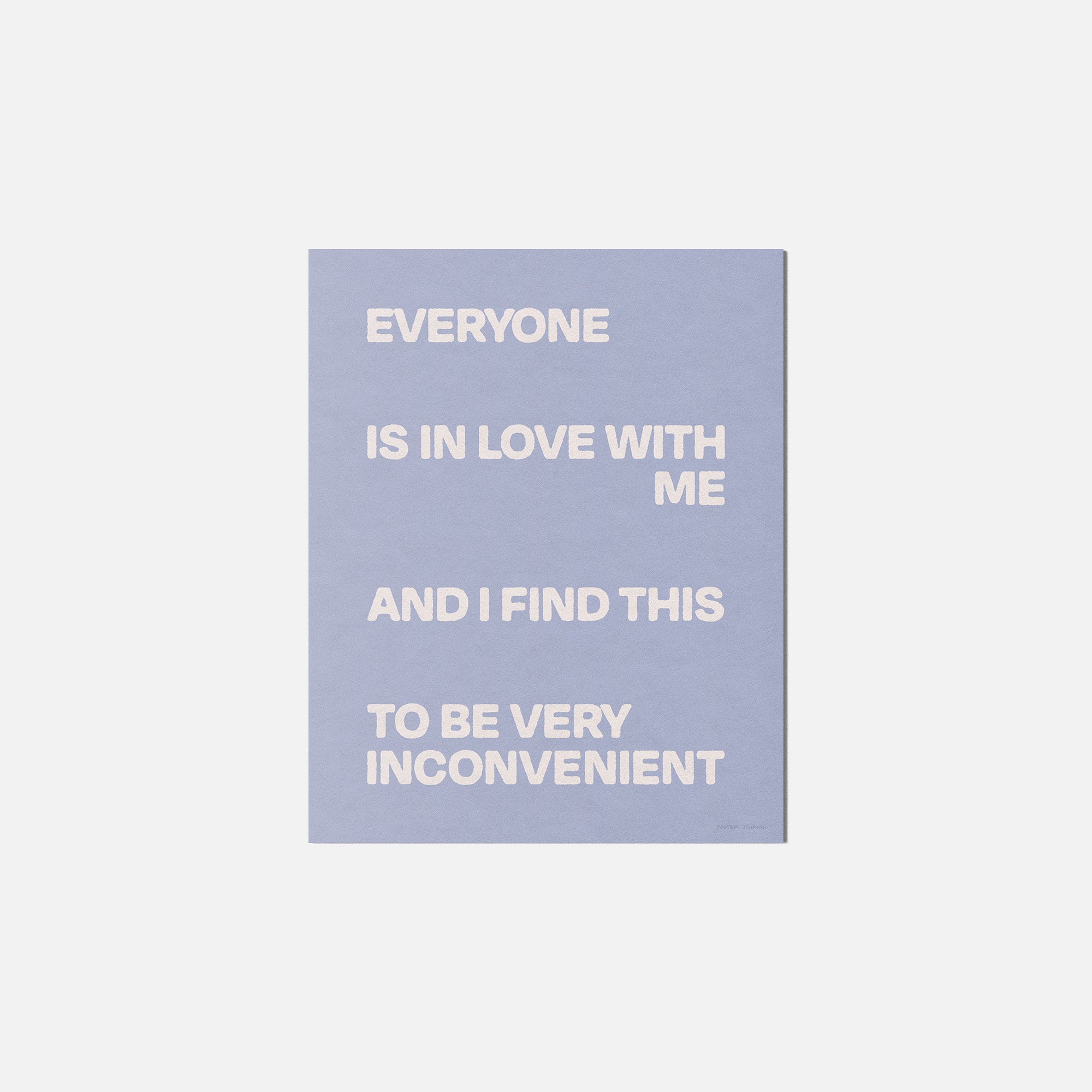 INCONVENIENT PRINT