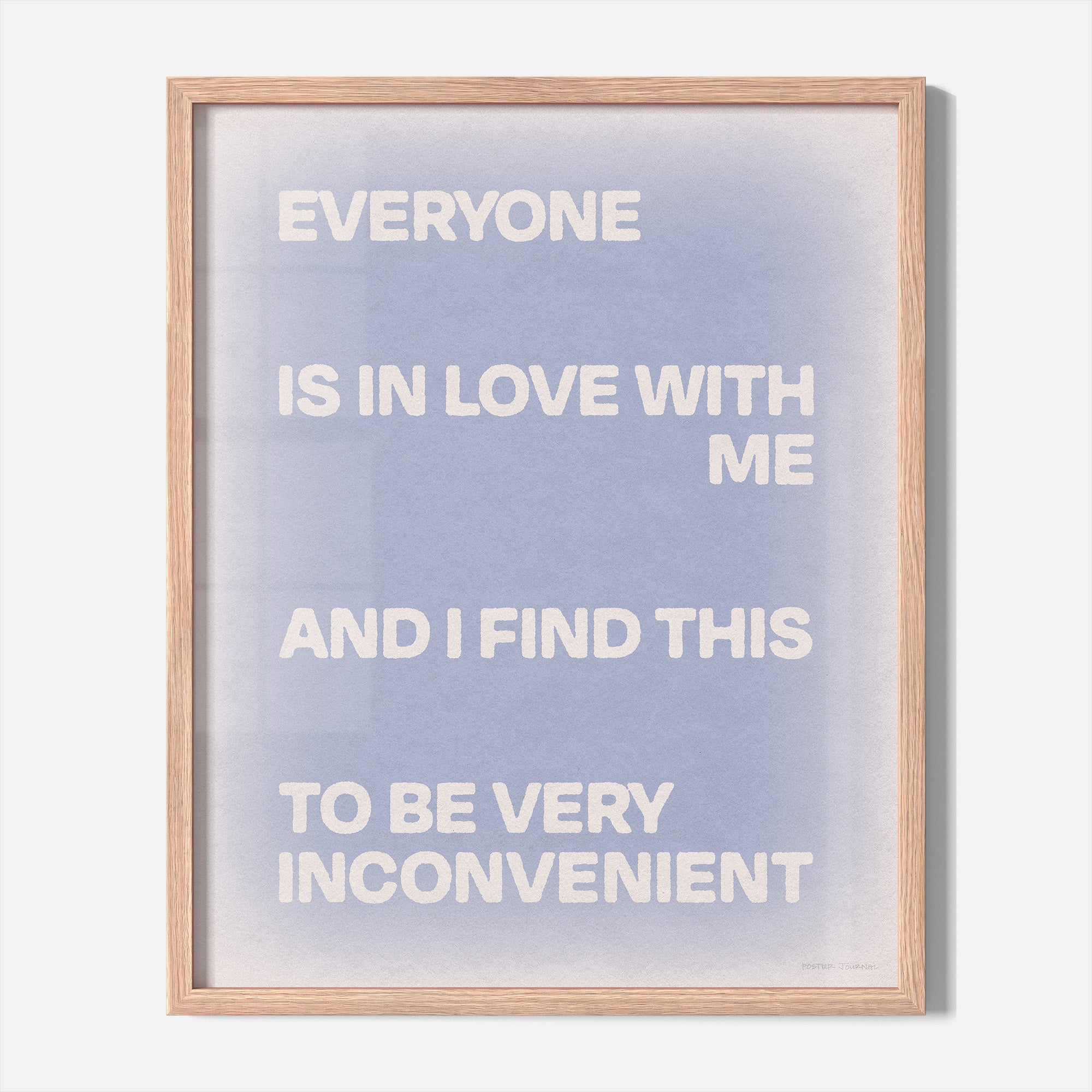 INCONVENIENT PRINT