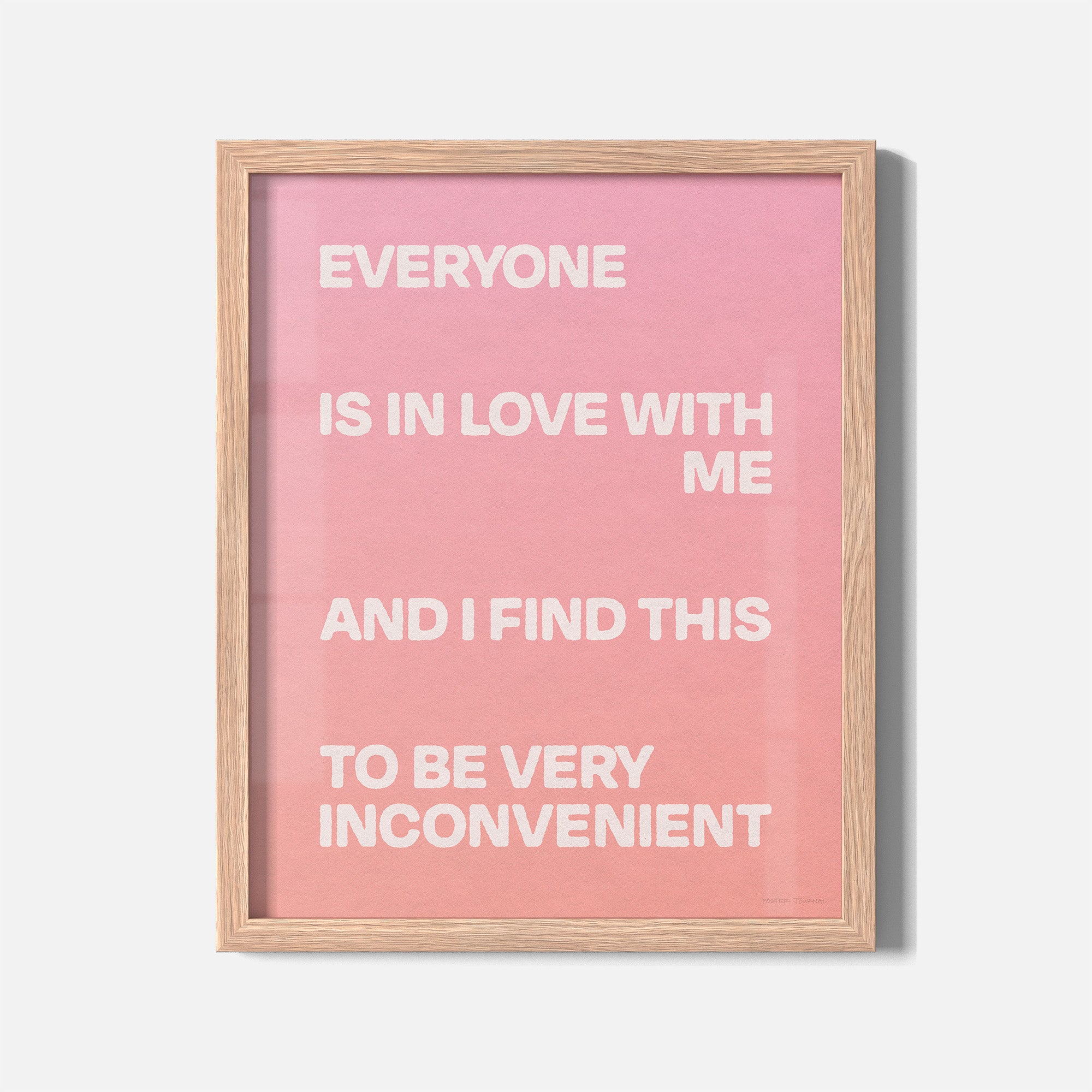 INCONVENIENT PRINT
