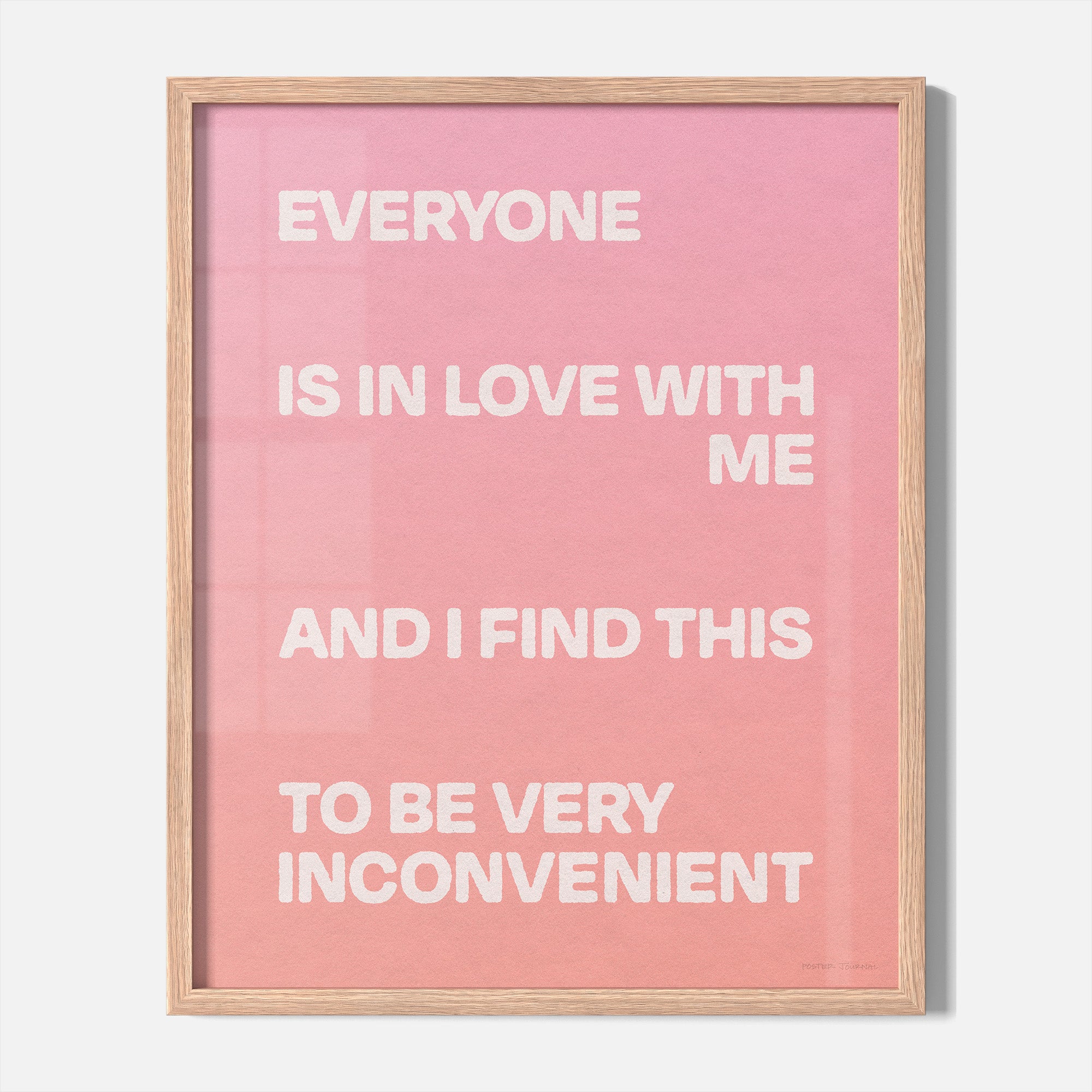 INCONVENIENT PRINT