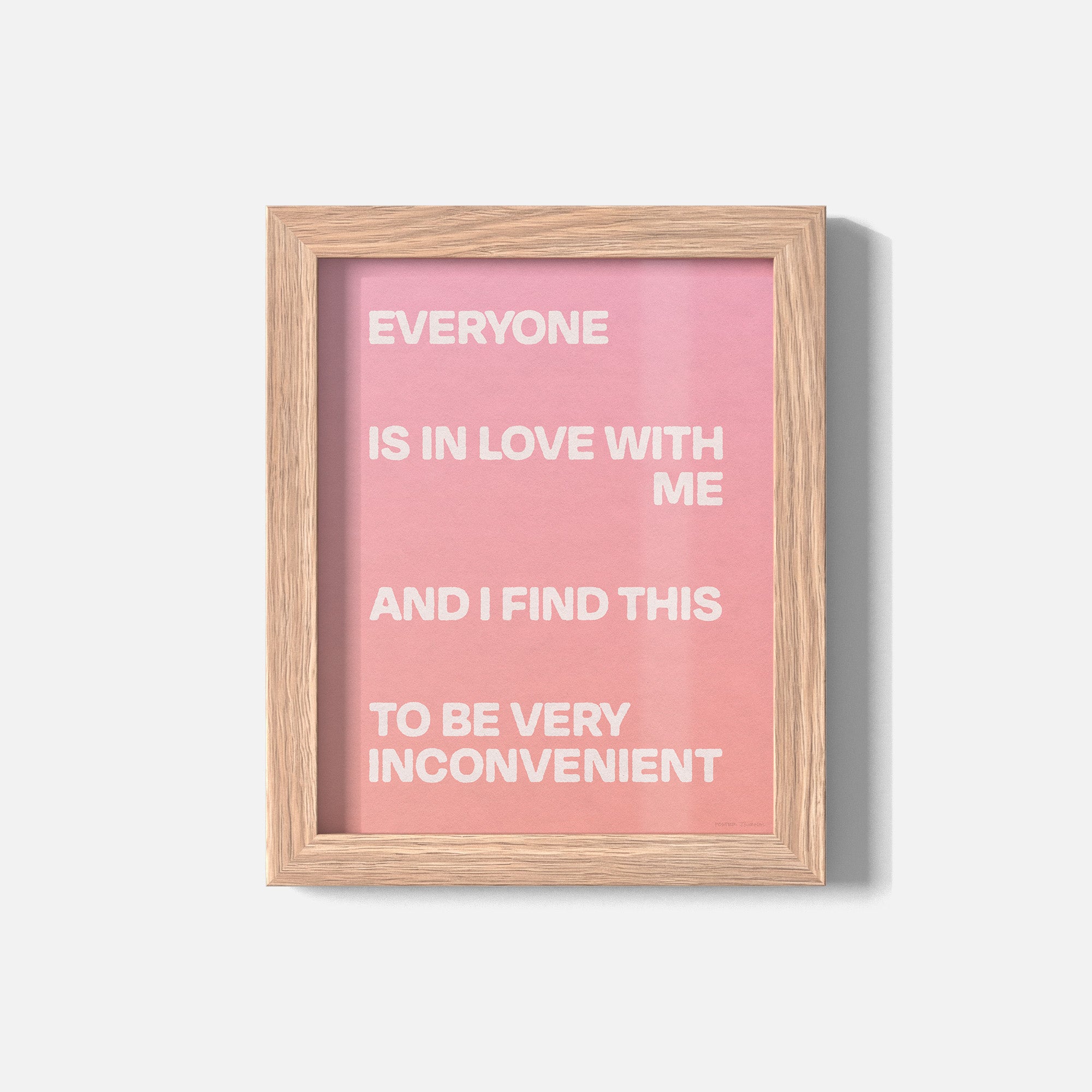 INCONVENIENT PRINT