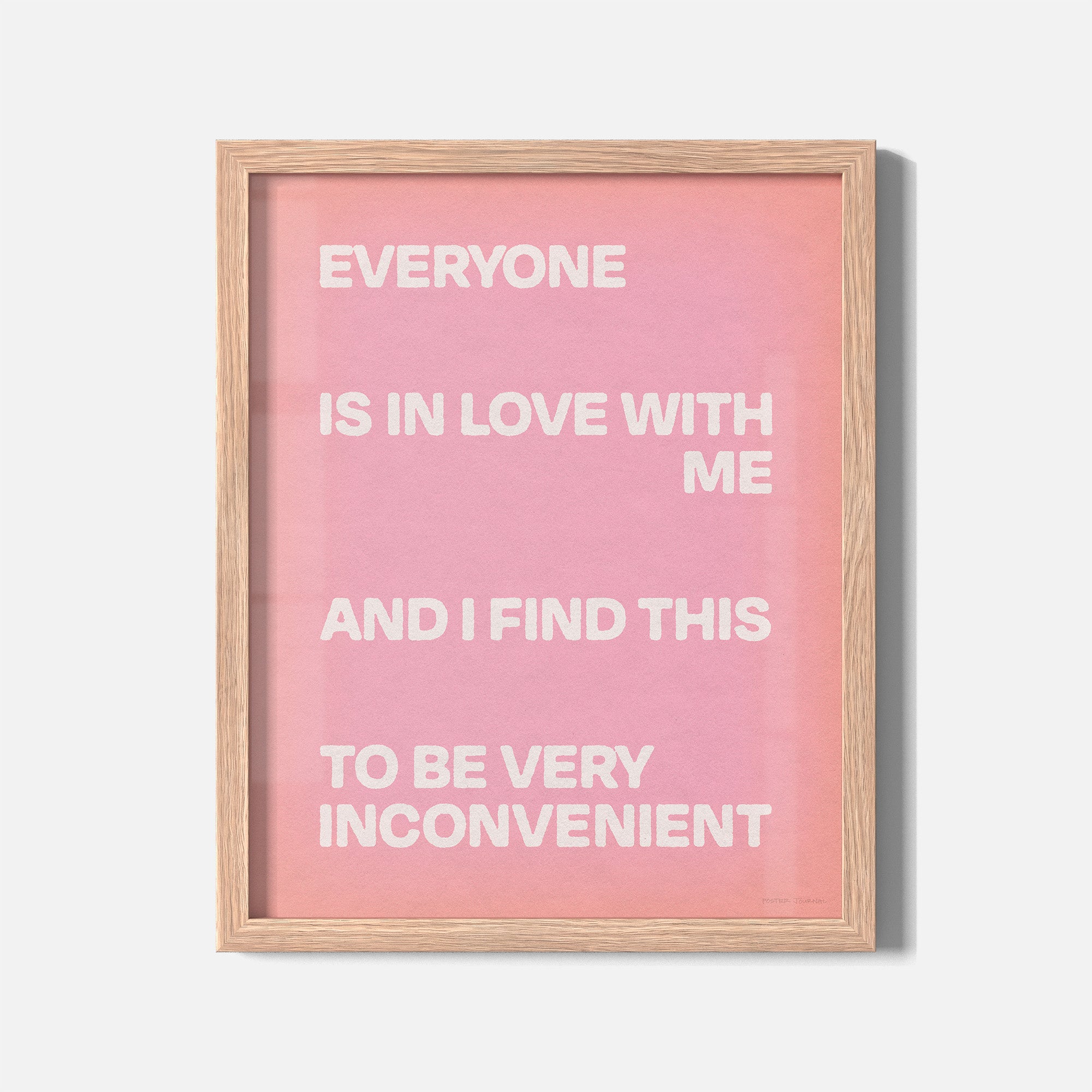 INCONVENIENT PRINT