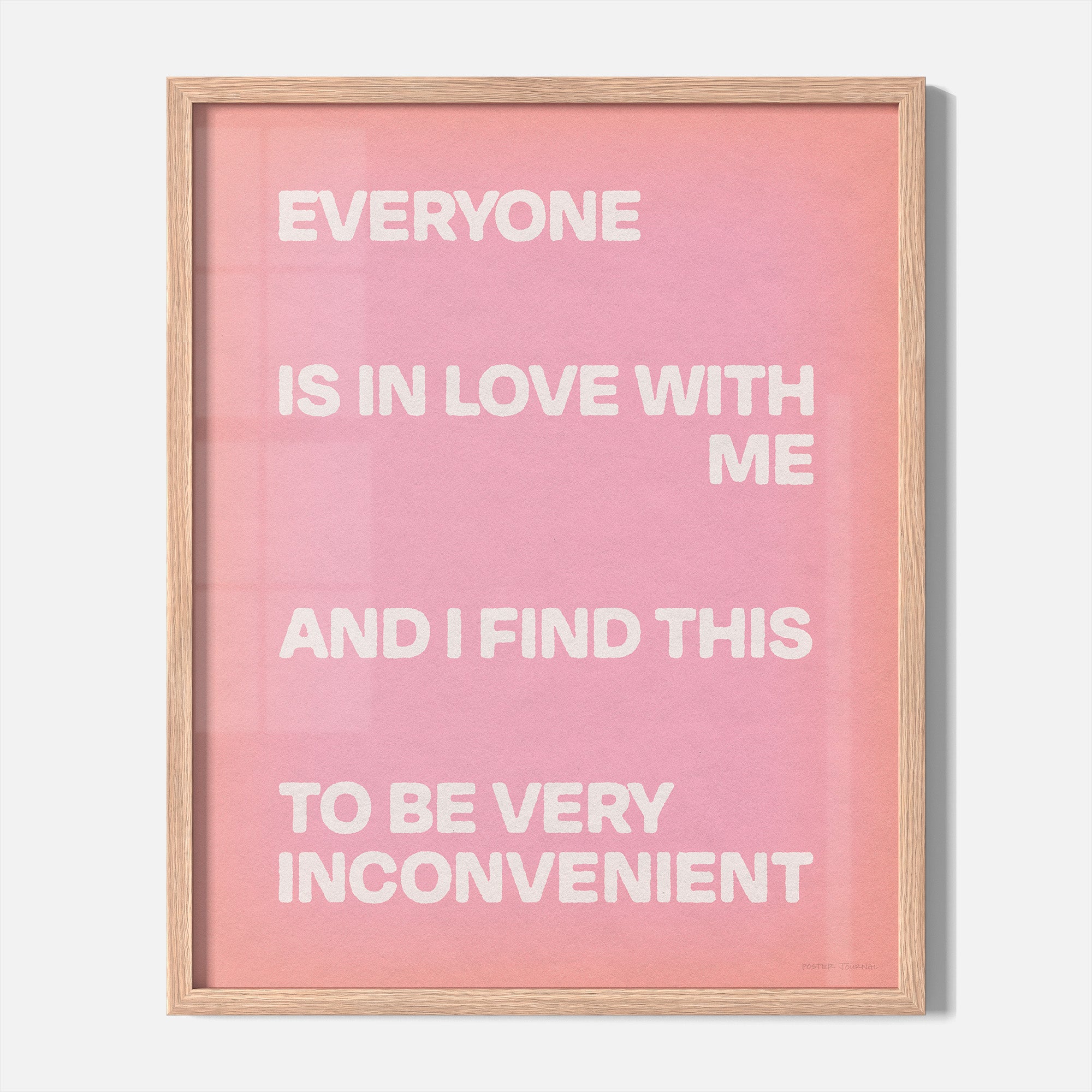 INCONVENIENT PRINT