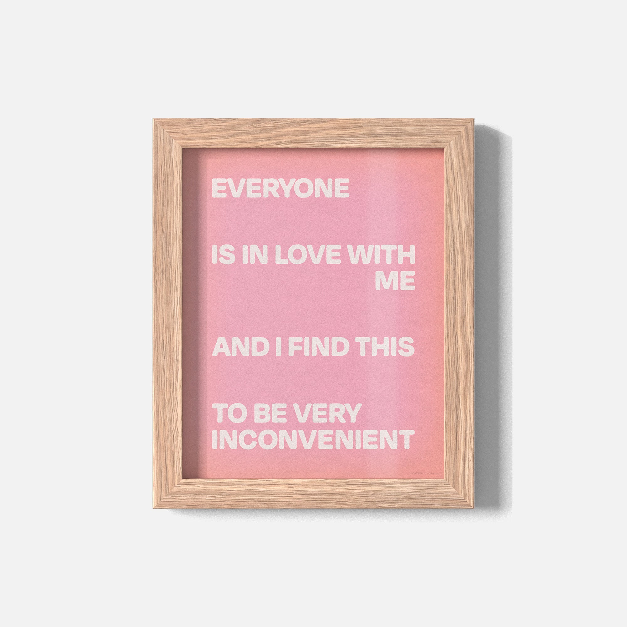 INCONVENIENT PRINT