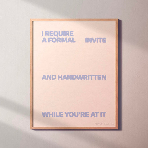 INVITE PRINT