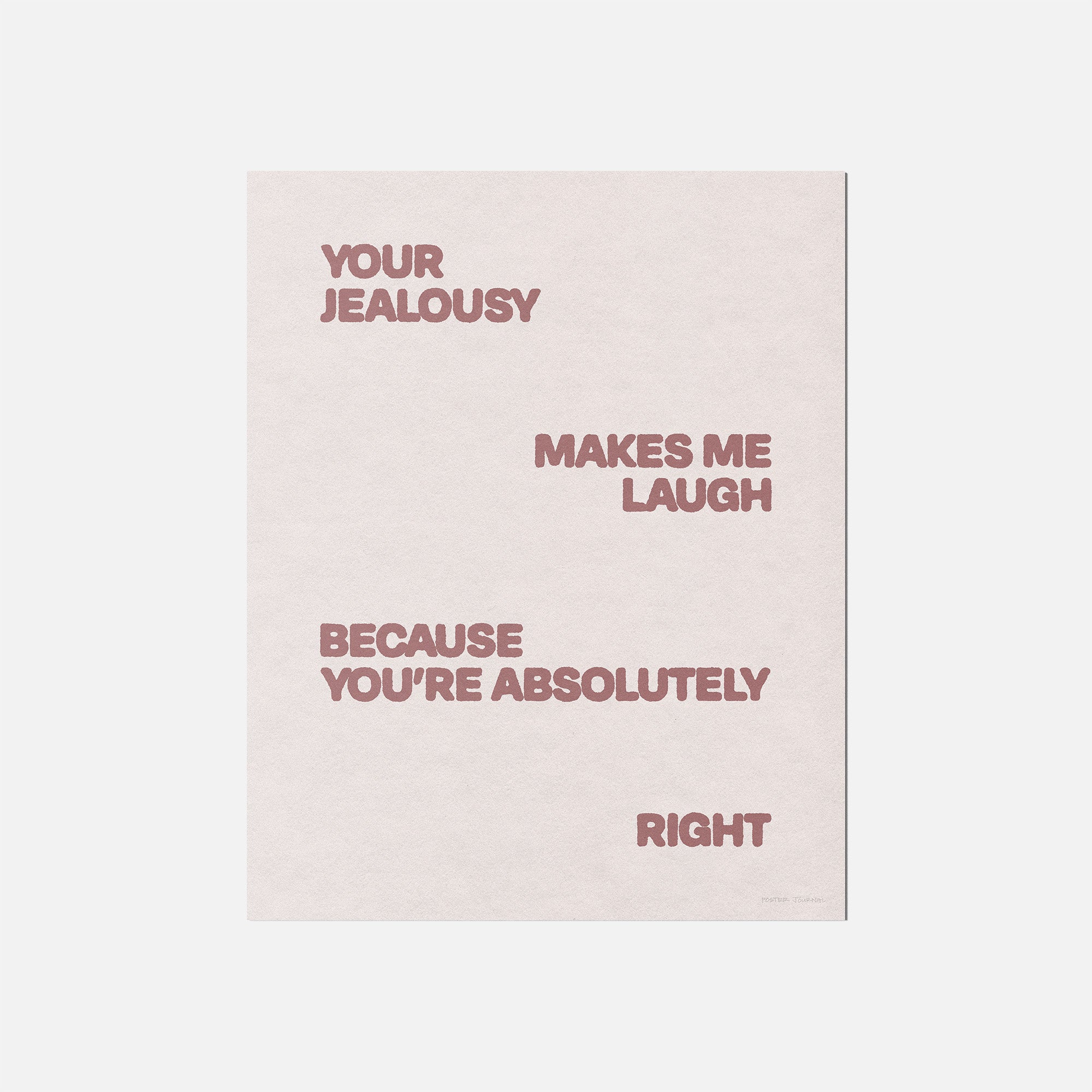 JEALOUSY PRINT
