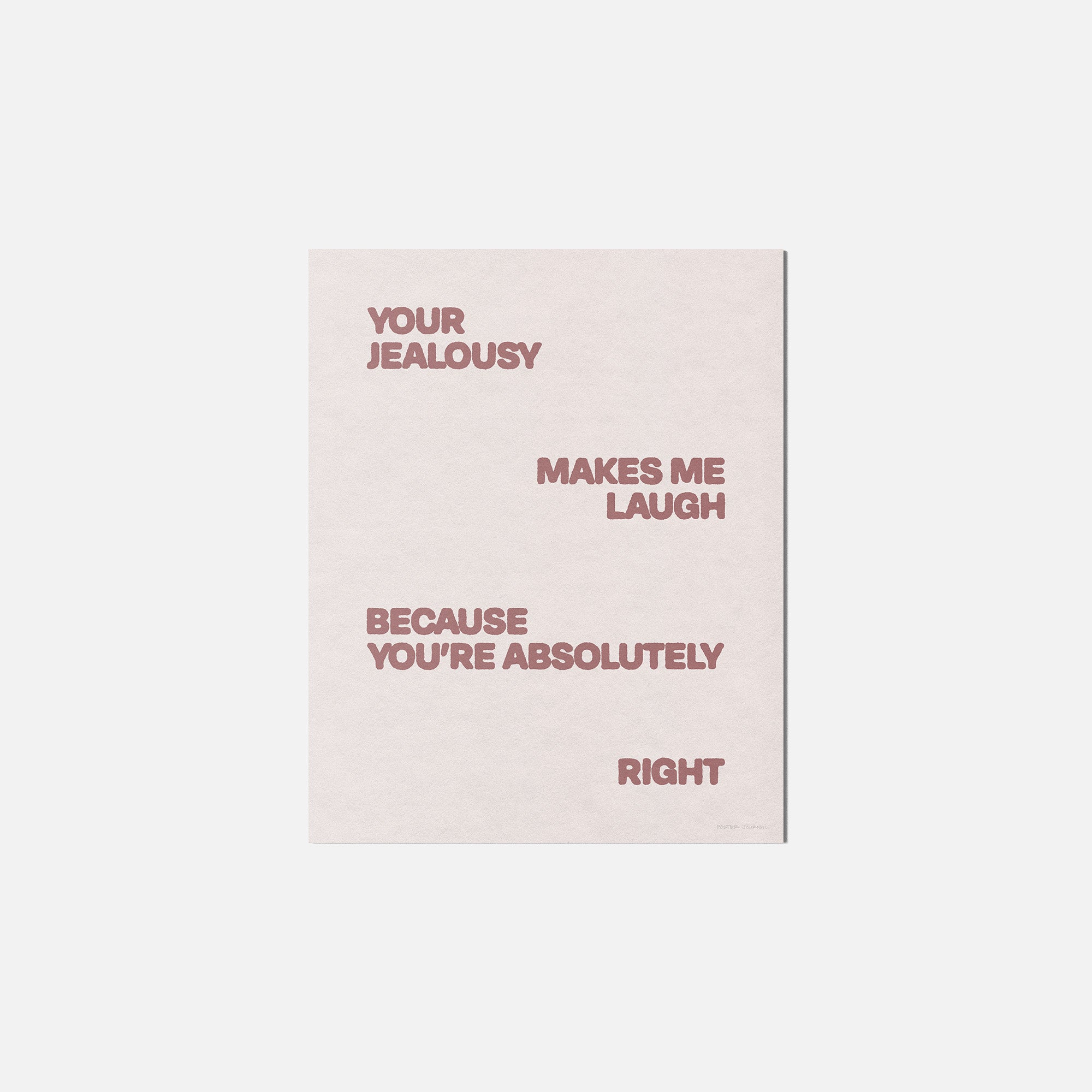 JEALOUSY PRINT