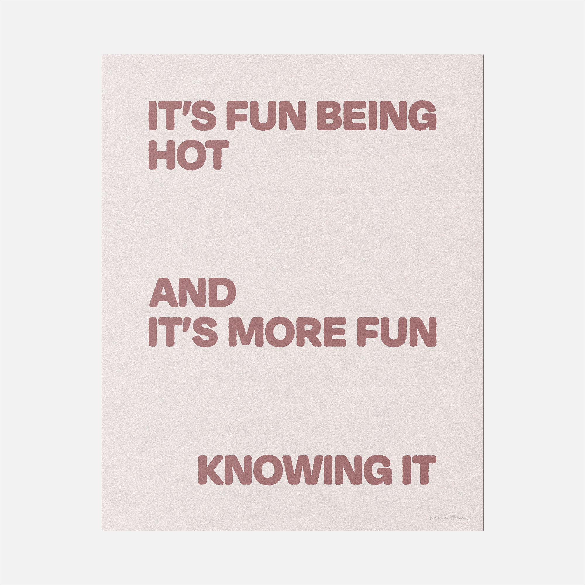 KNOWING PRINT