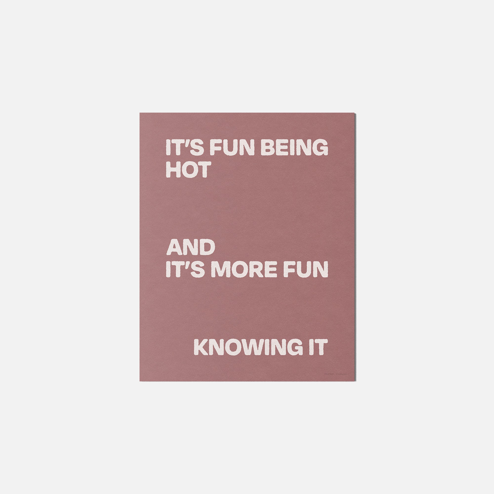 KNOWING PRINT