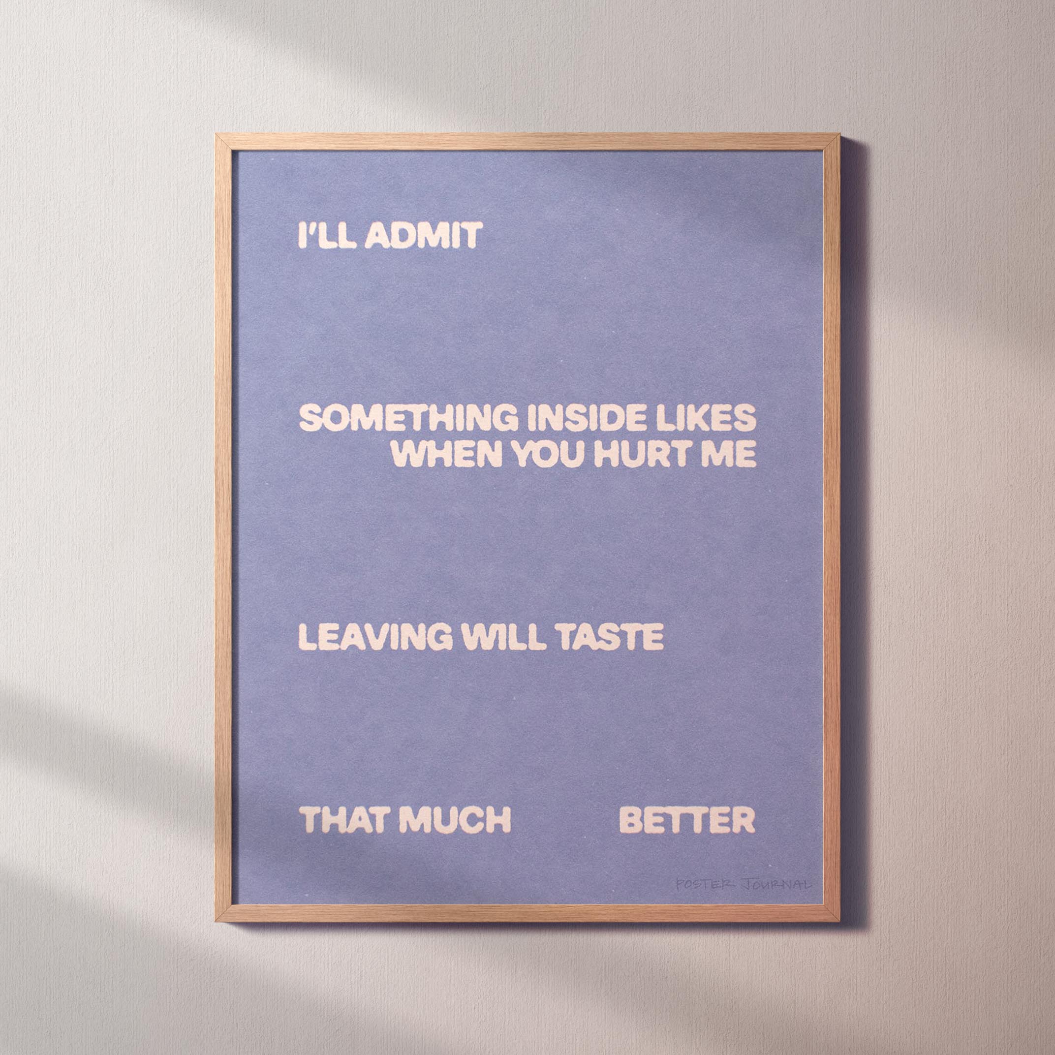 LEAVING PRINT