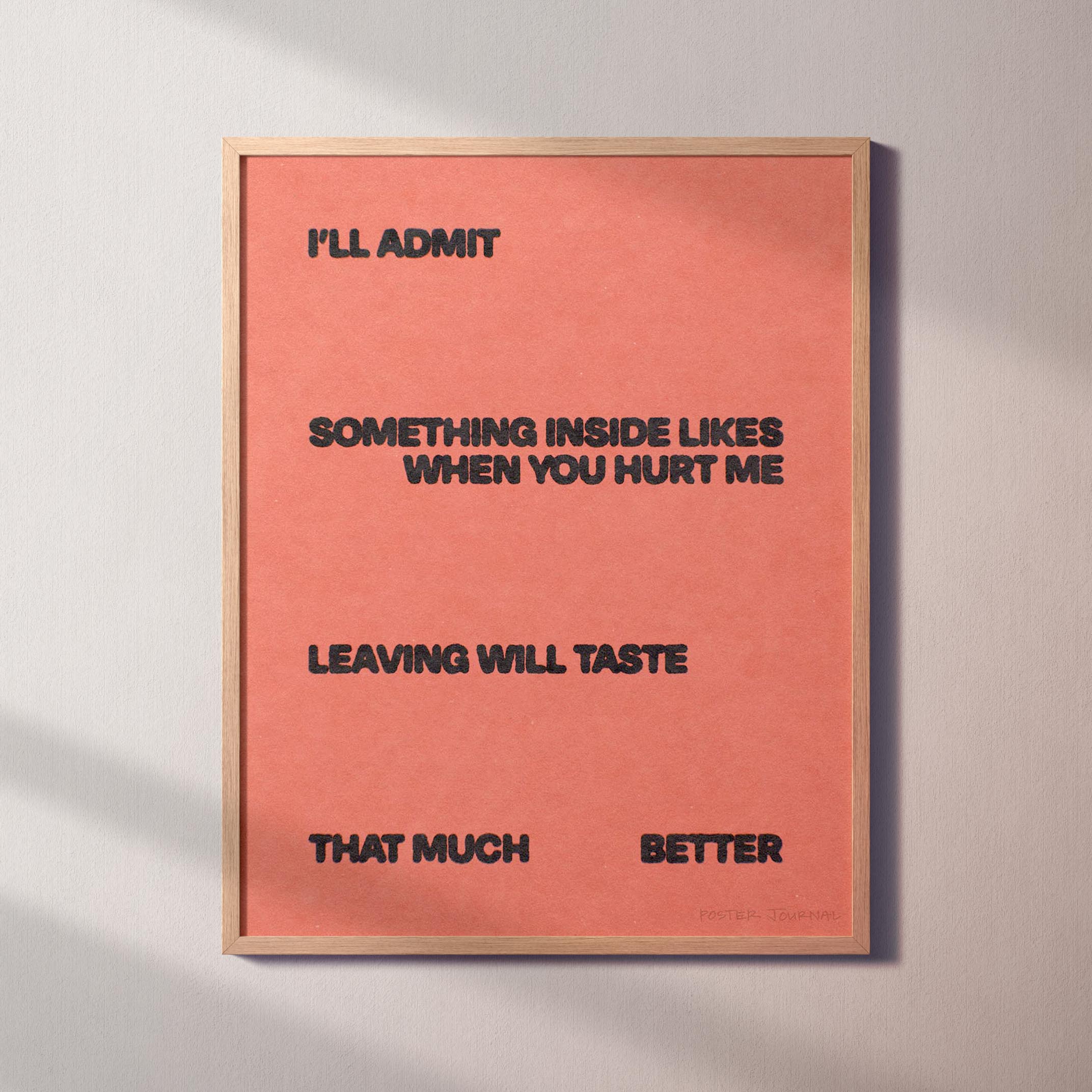 LEAVING PRINT
