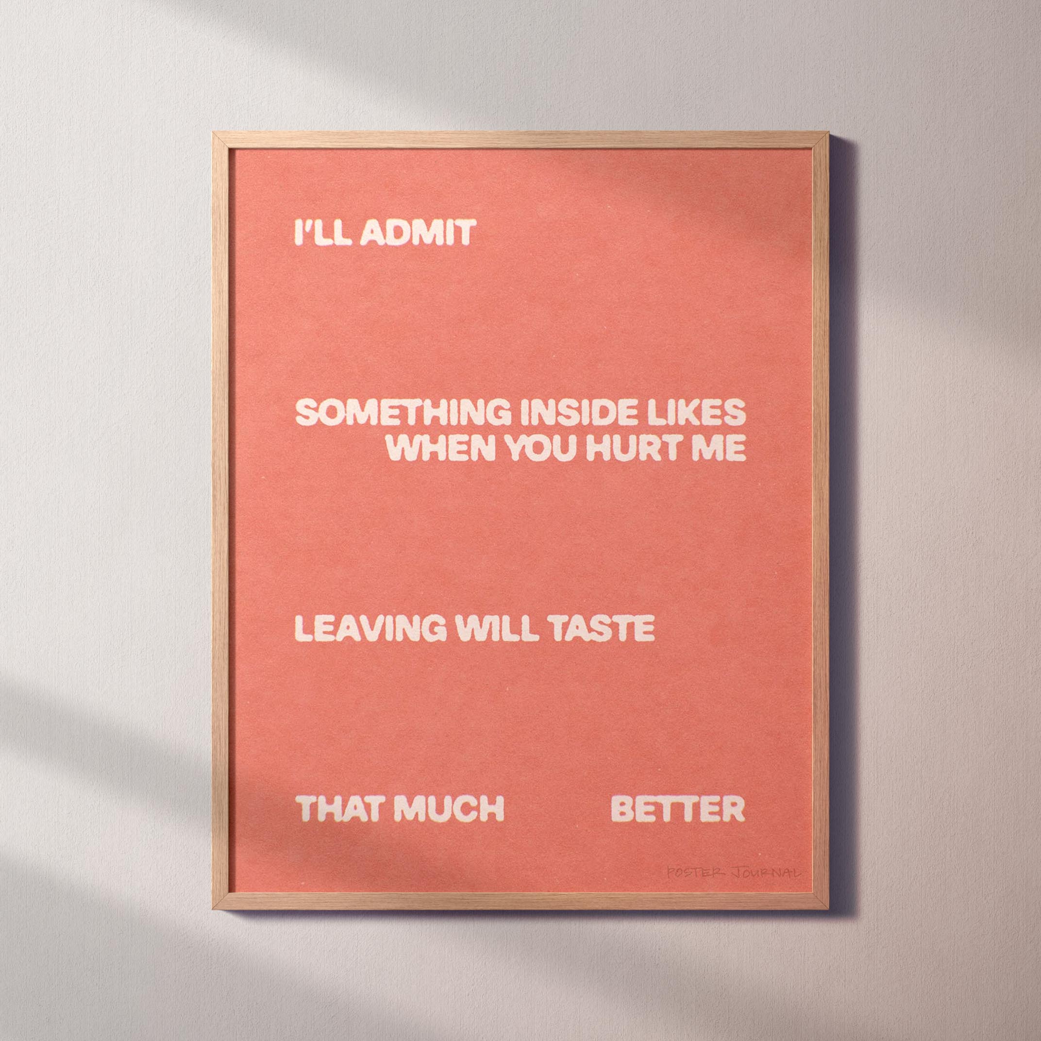 LEAVING PRINT
