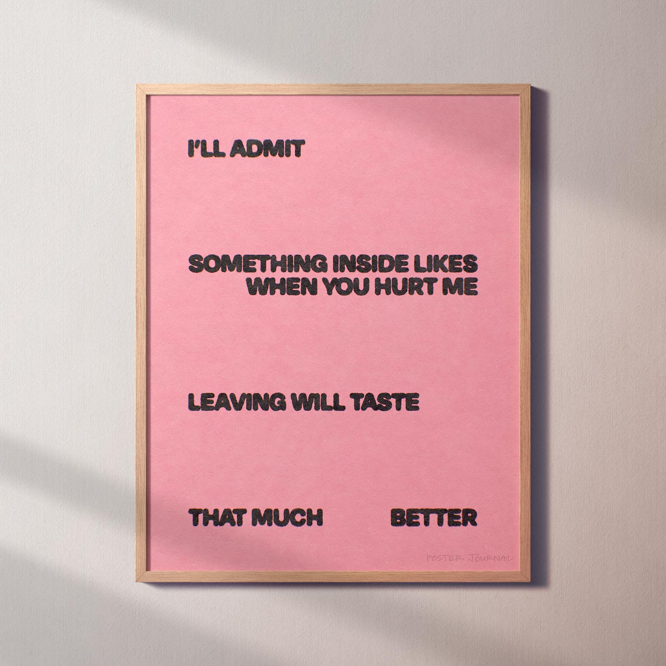 LEAVING PRINT