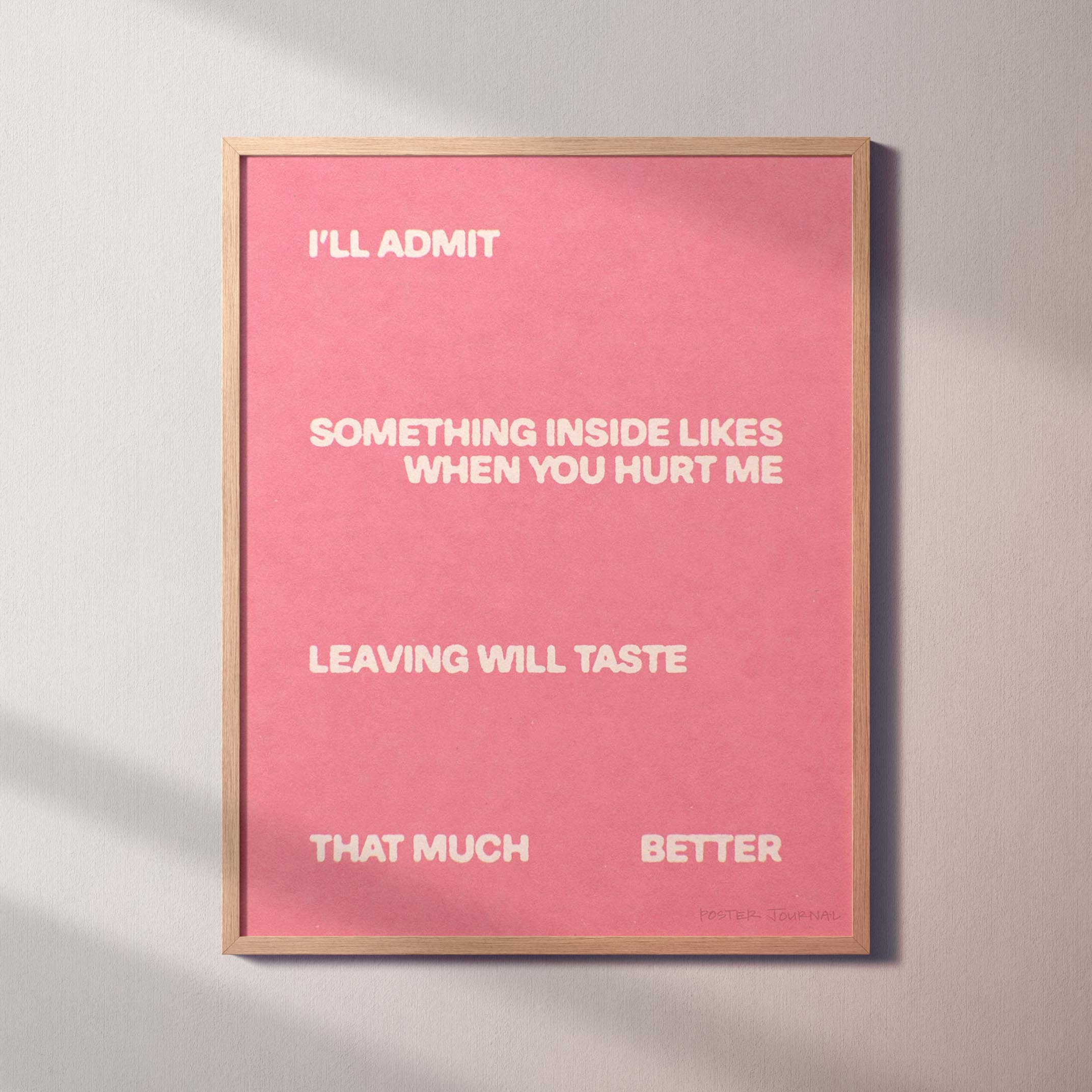 LEAVING PRINT