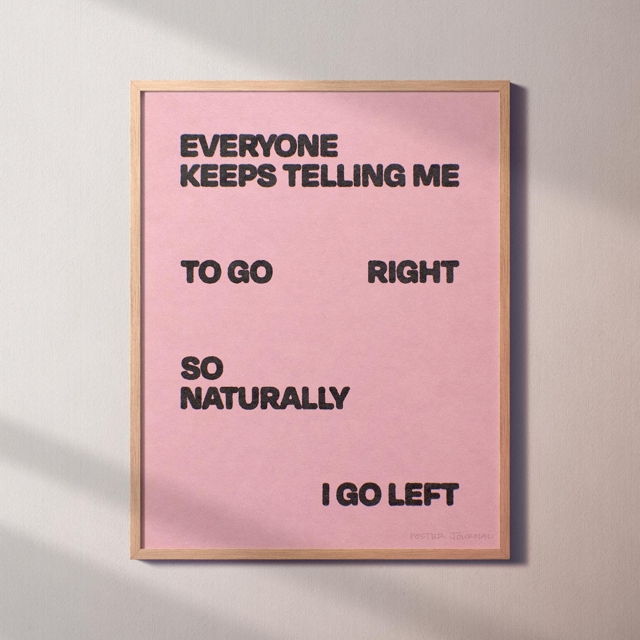 LEFT PRINT