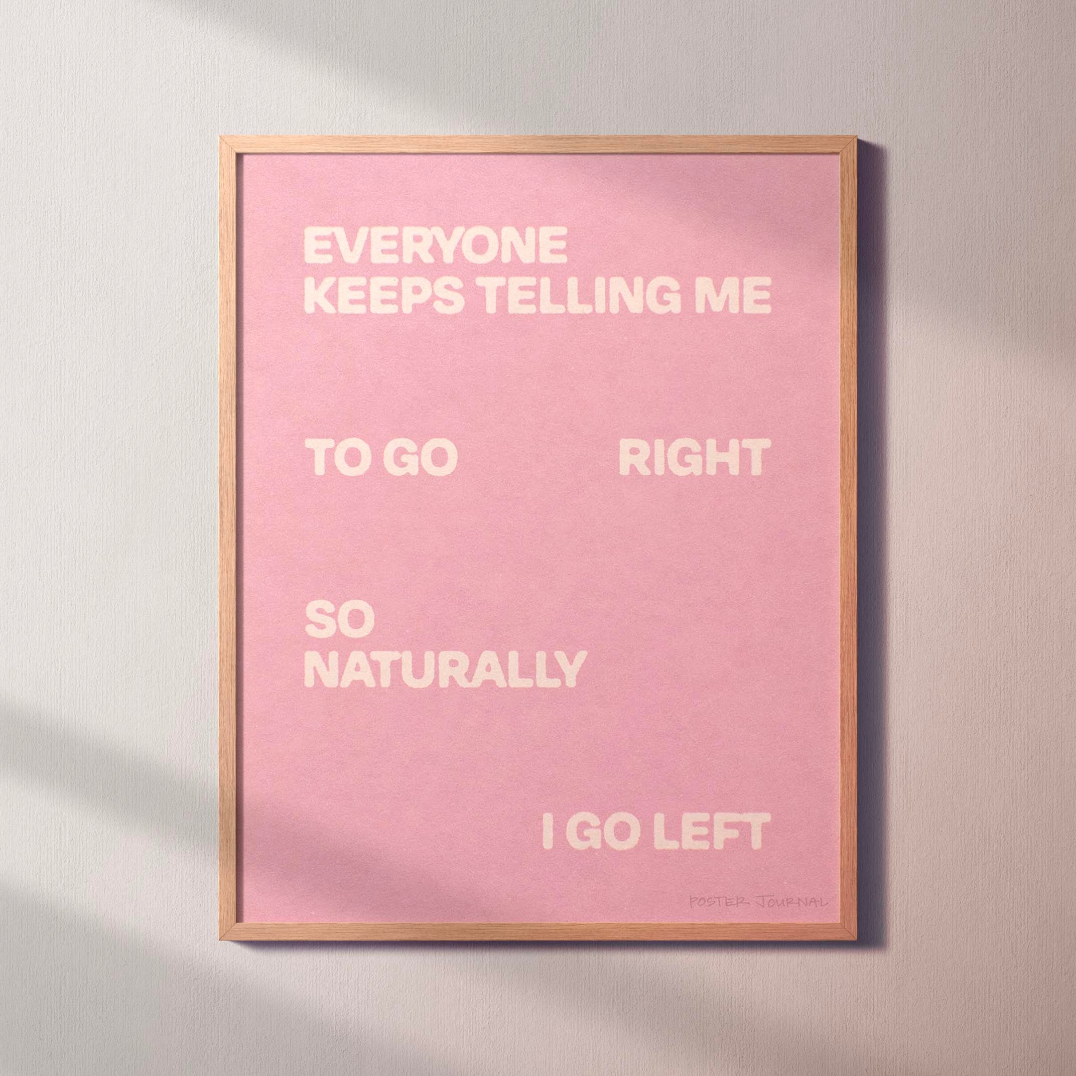 LEFT PRINT