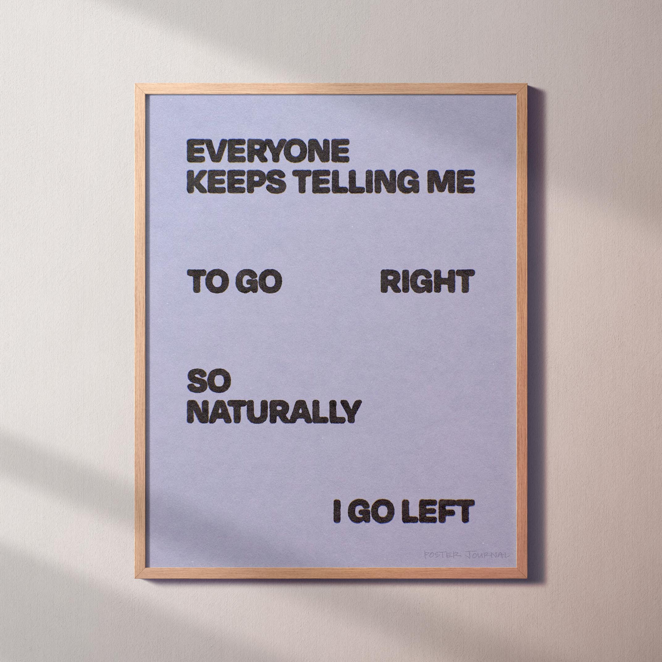 LEFT PRINT